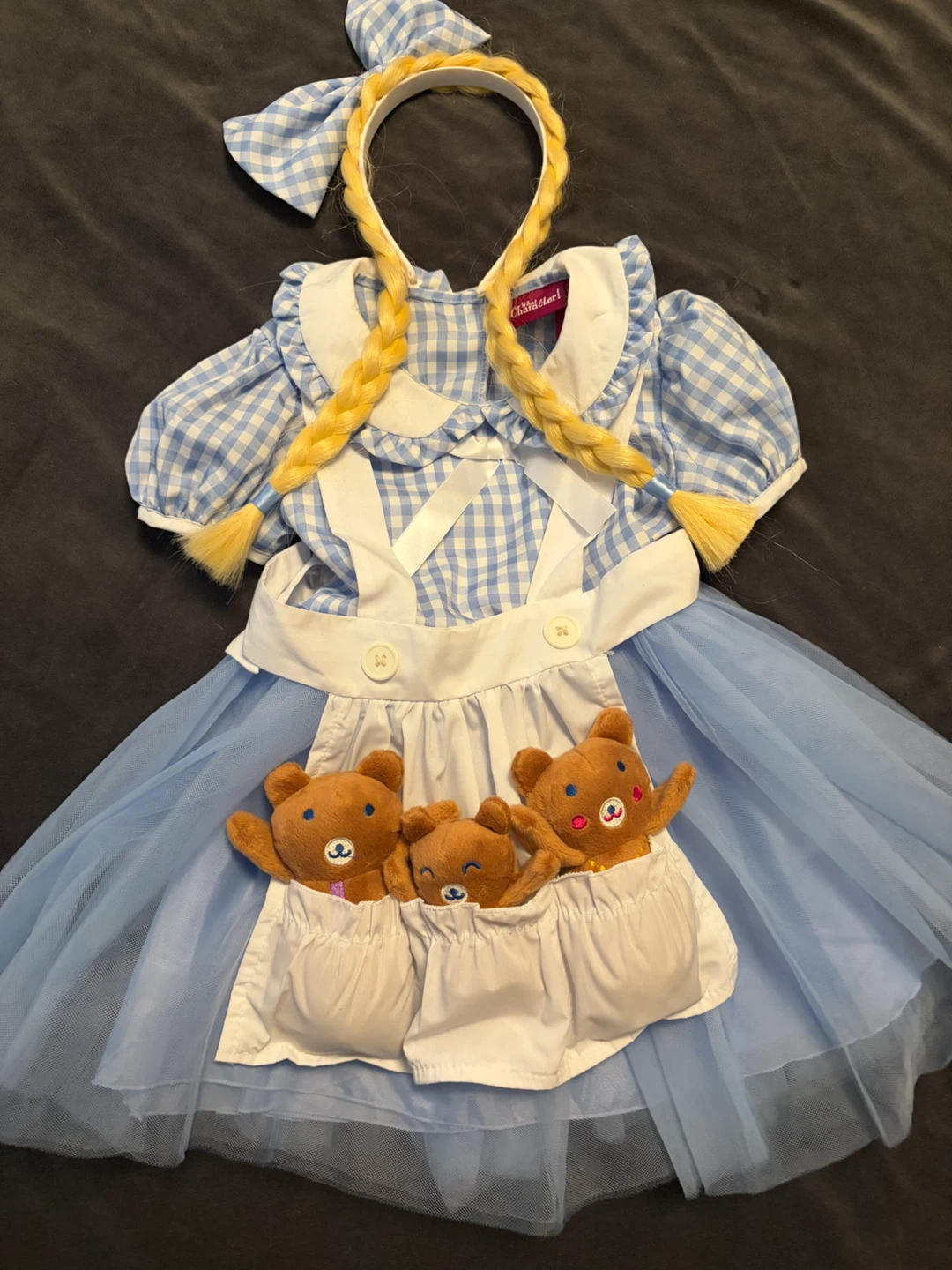 Halloween Costume - Goldilocks & the three bears- size 3 - photo 3