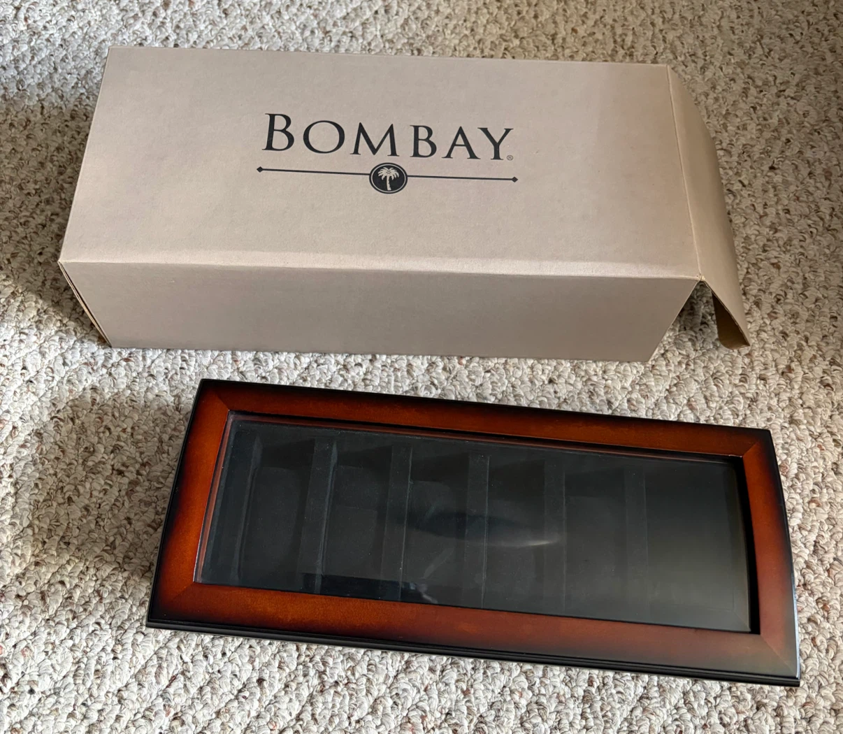 Watch display case