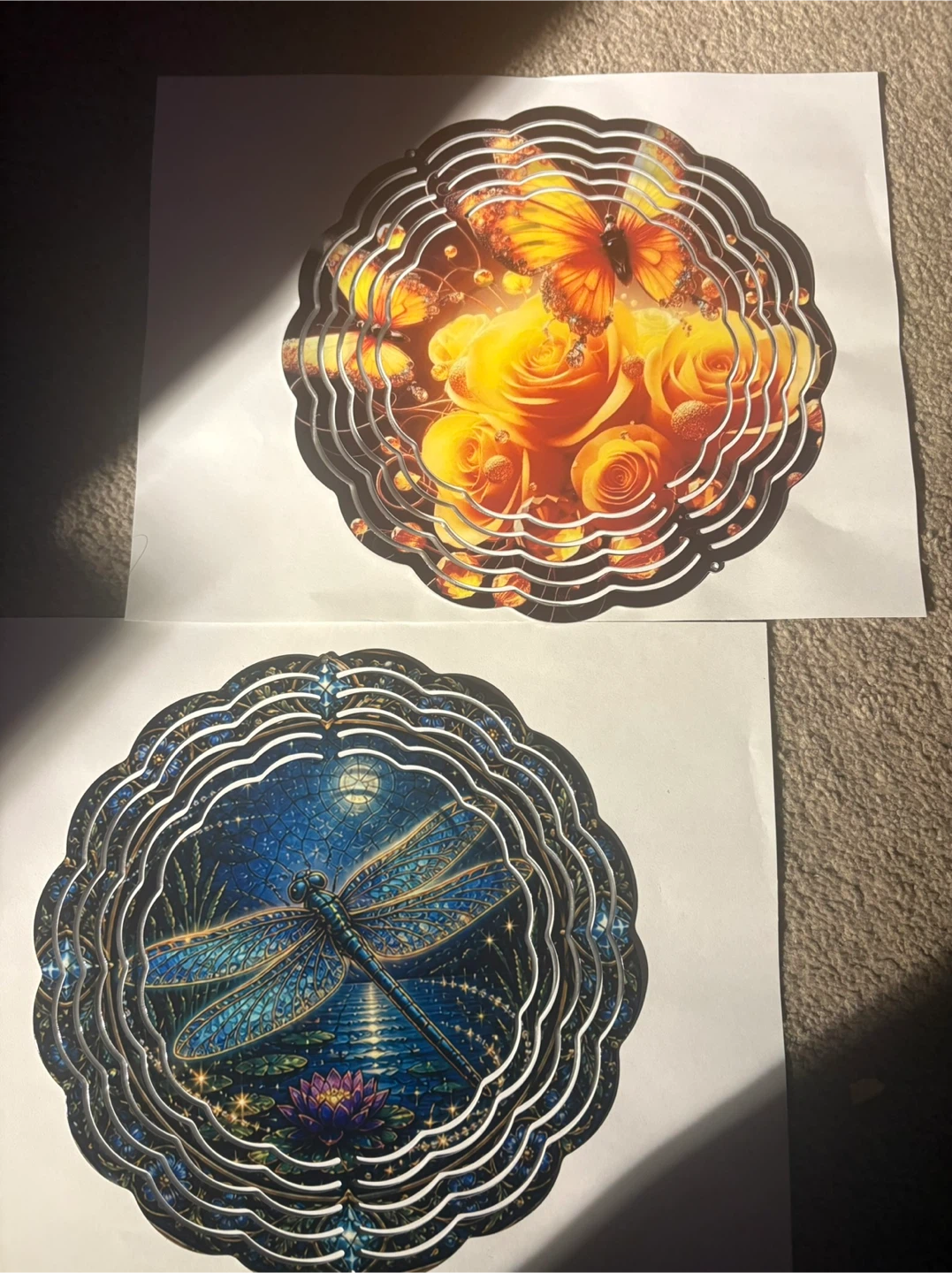 10 inch Metal Wind Spinners