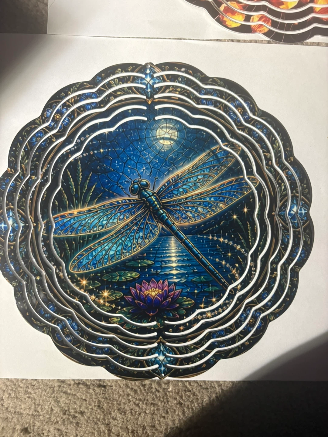 10 inch Metal Wind Spinners - photo 2