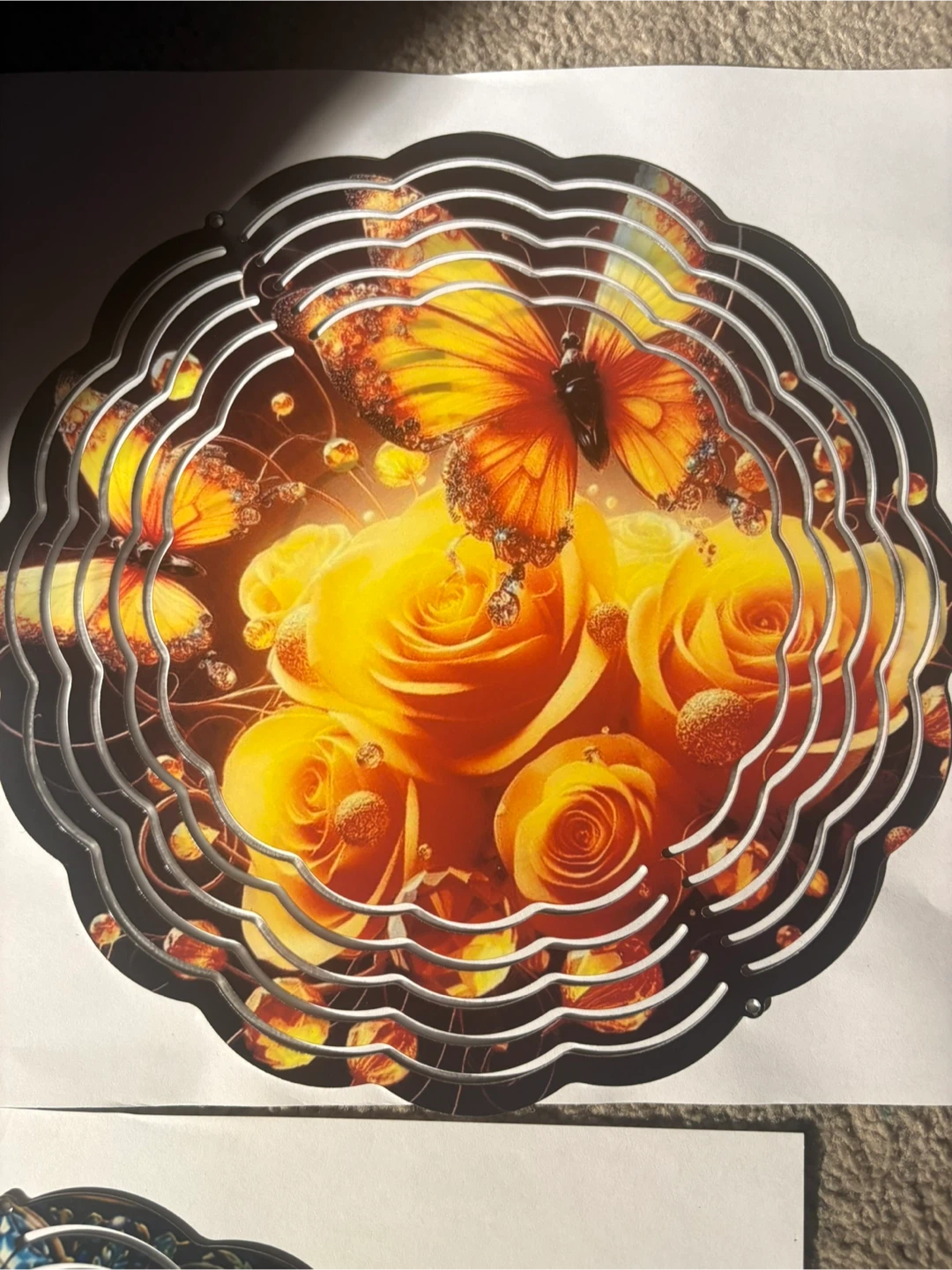 10 inch Metal Wind Spinners - photo 3
