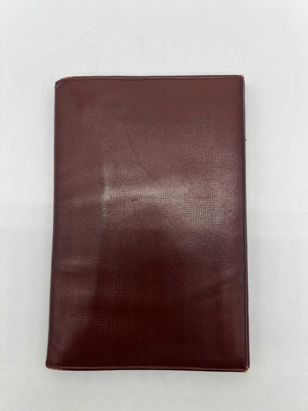 Vintage Brown Leather Travel Wallet Organizer