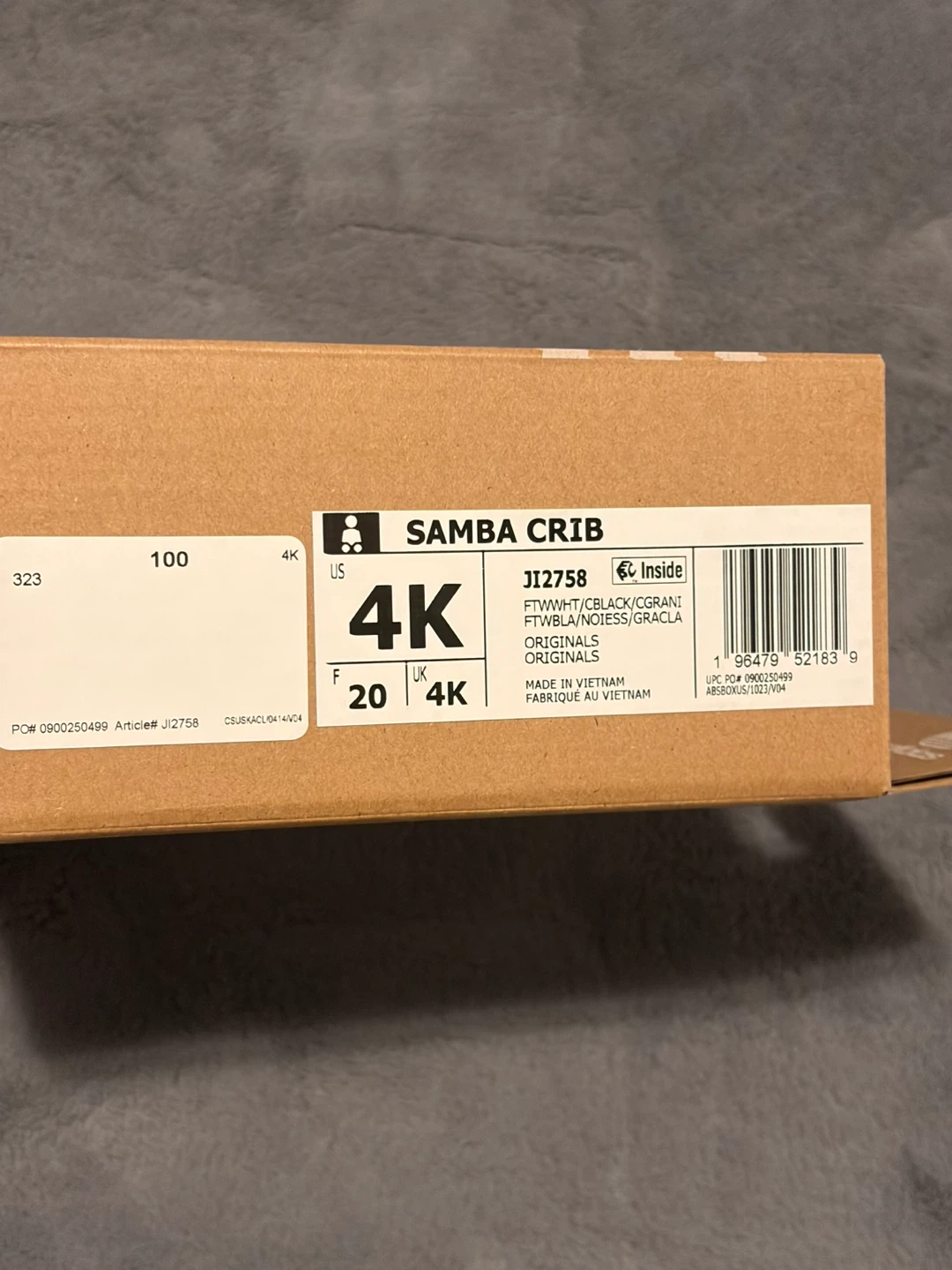 Adidas Samba Crib Infant Shoes - photo 3