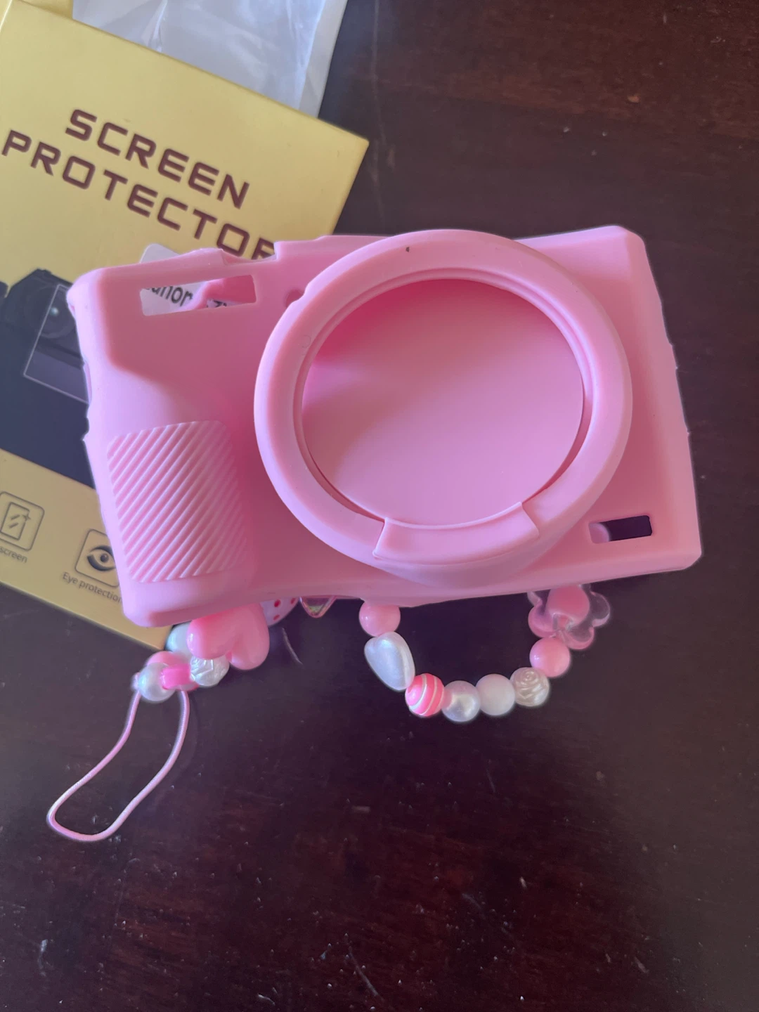 Canon G7X3 Screen Protectors and Pink Case