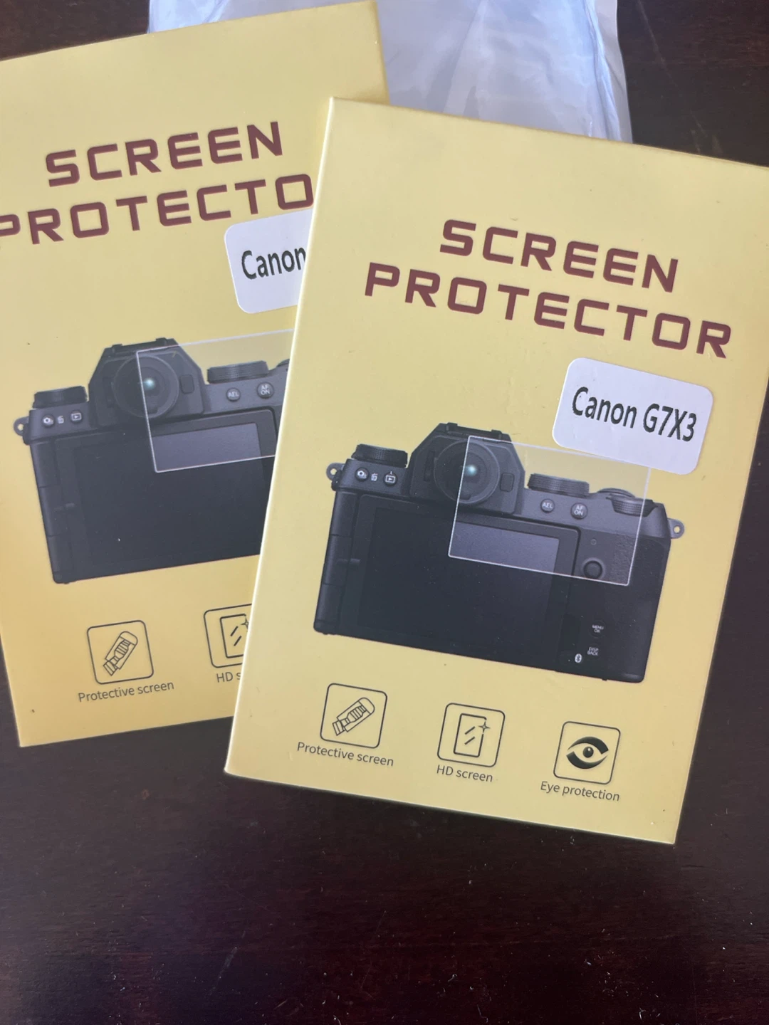 Canon G7X3 Screen Protectors and Pink Case - photo 2