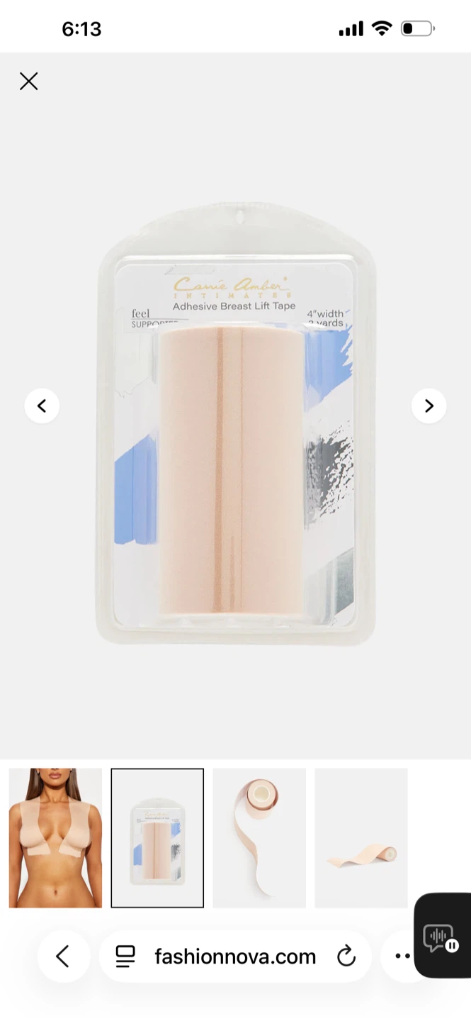 Carrie Amber Adhesive Breast Lift Tape - photo 2