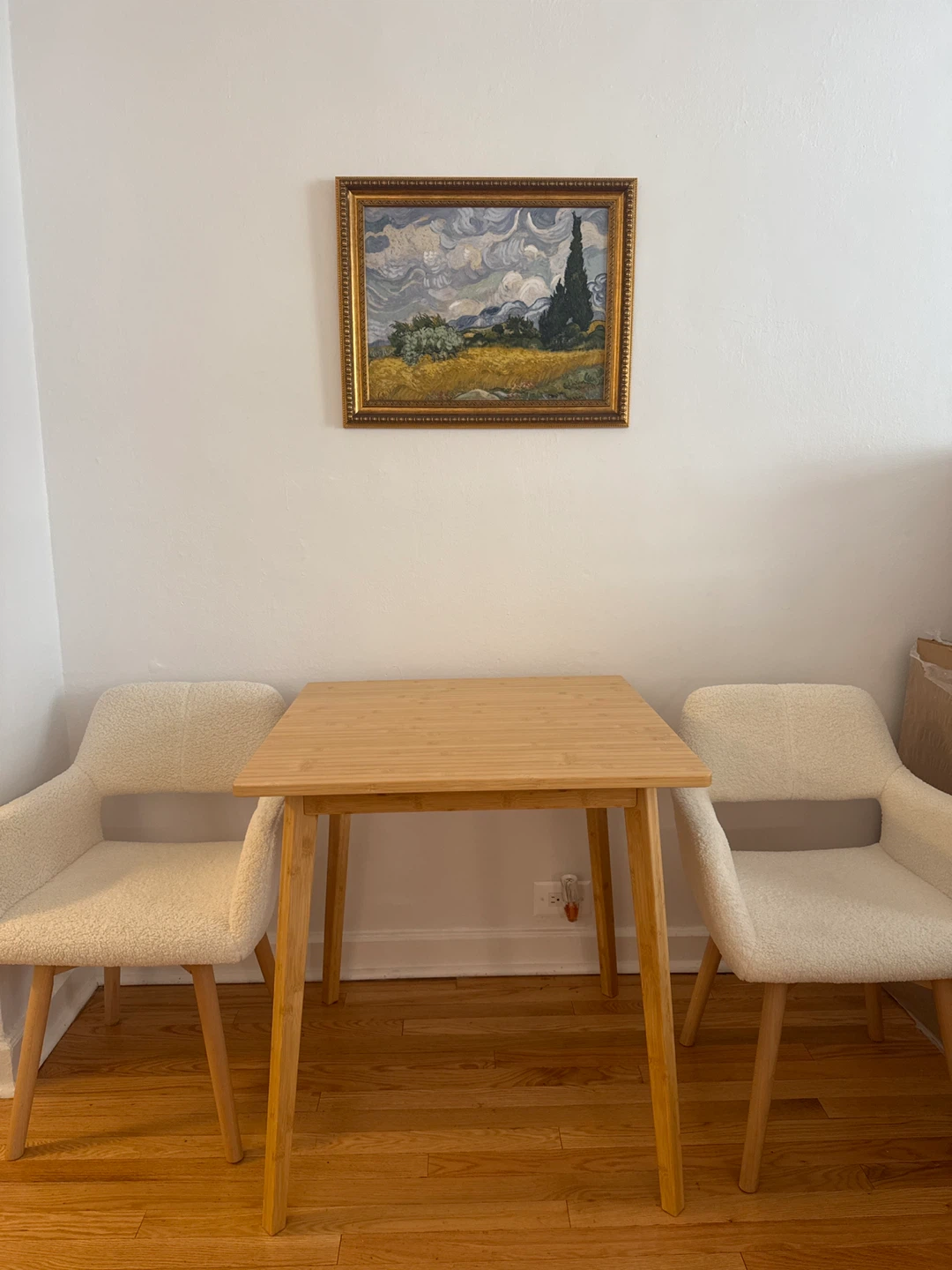 Bamboo Square Dining Table