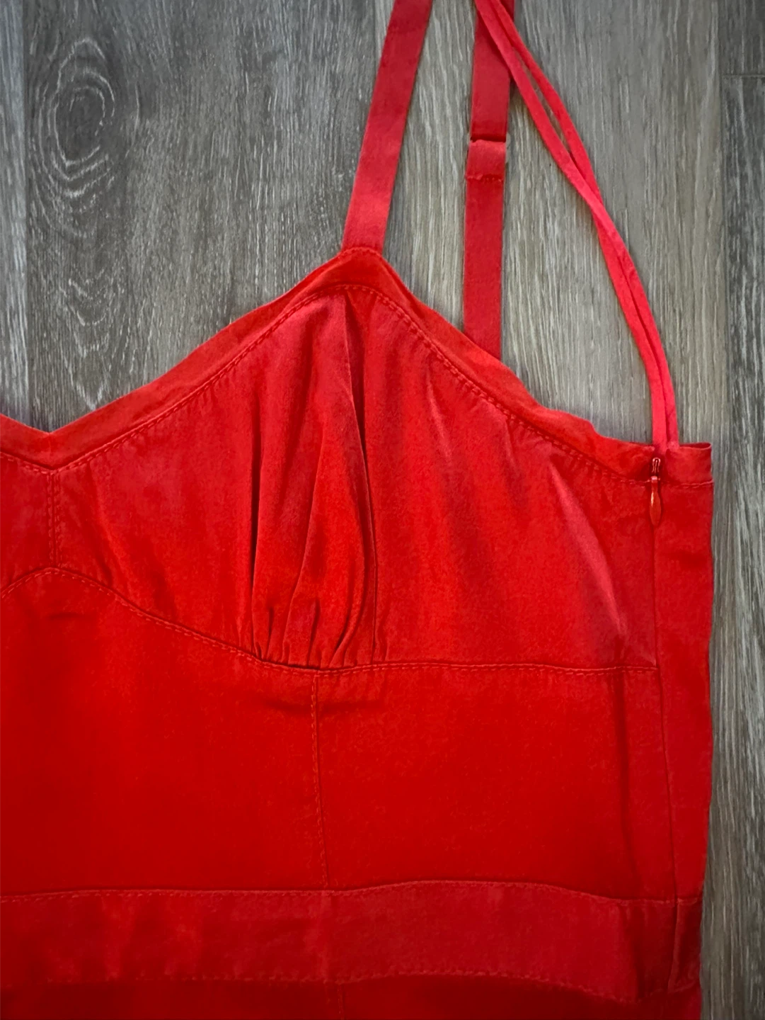 Armani Exchange Silk Red Dress Size 8 - photo 3