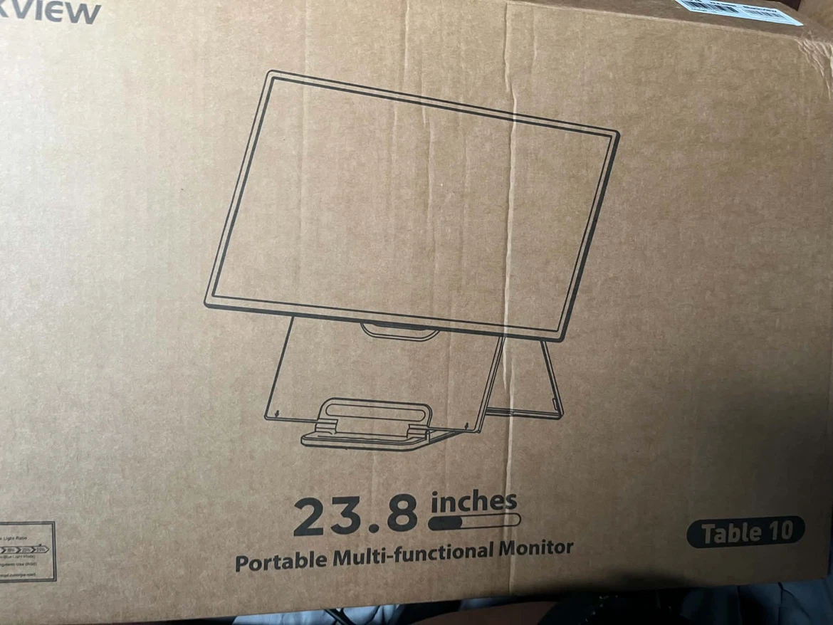 Arzopa 23.8-inch Portable Multi-functional Monitor