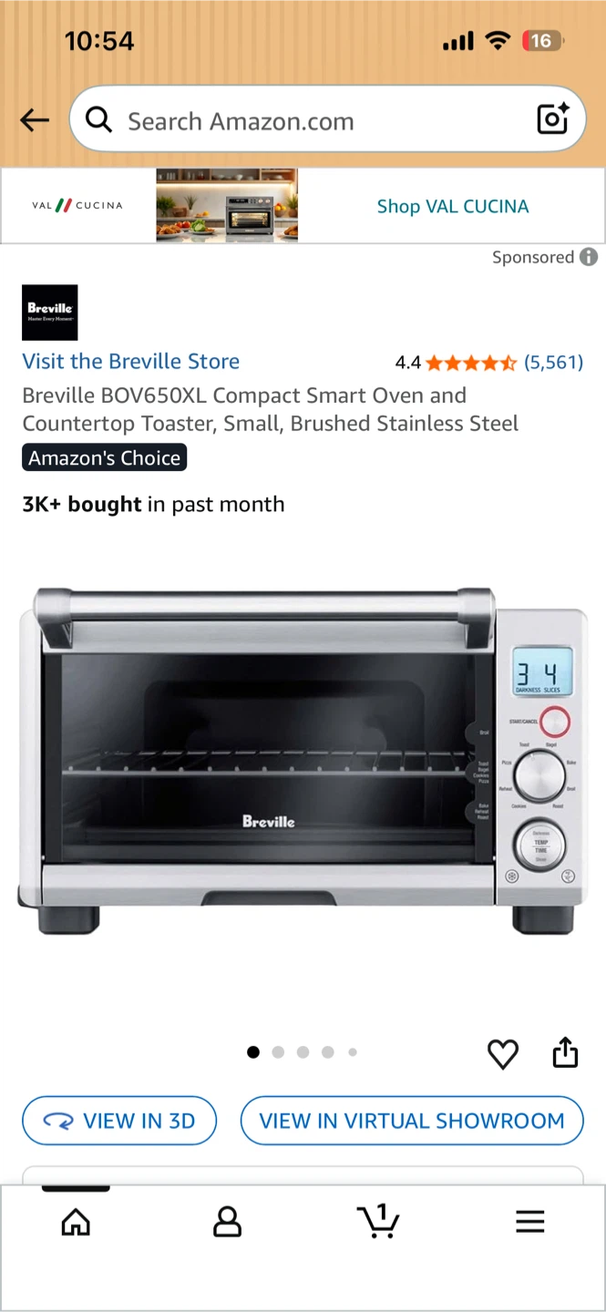 Breville BOV650XL Compact Smart Oven