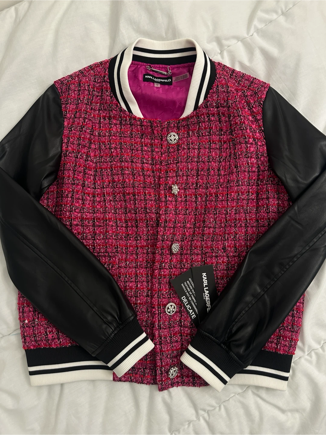 Karl Lagerfeld Paris Tweed Jacket