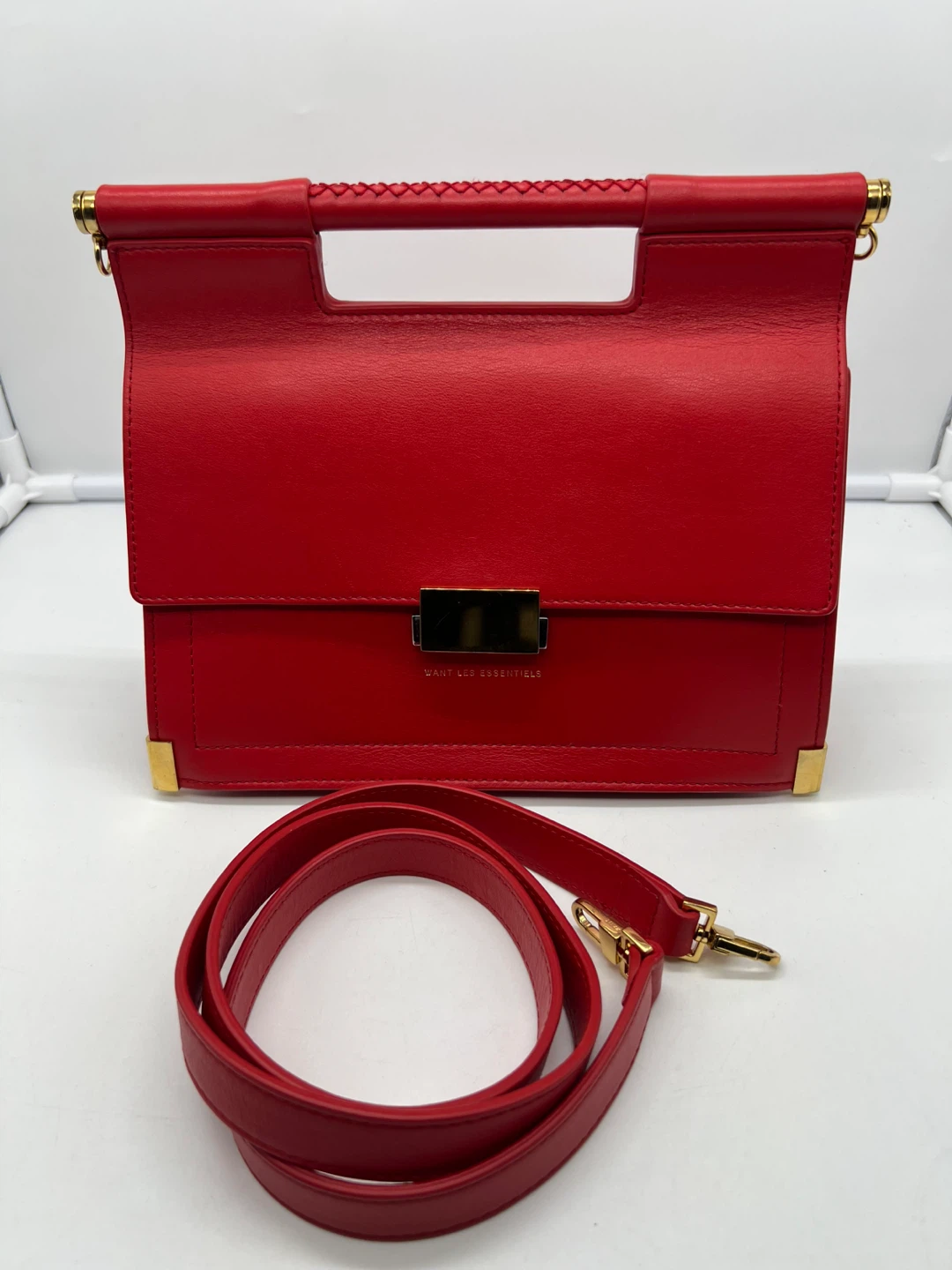 Want Les Essentiels Valencia Cut Out Top Handle Bag
