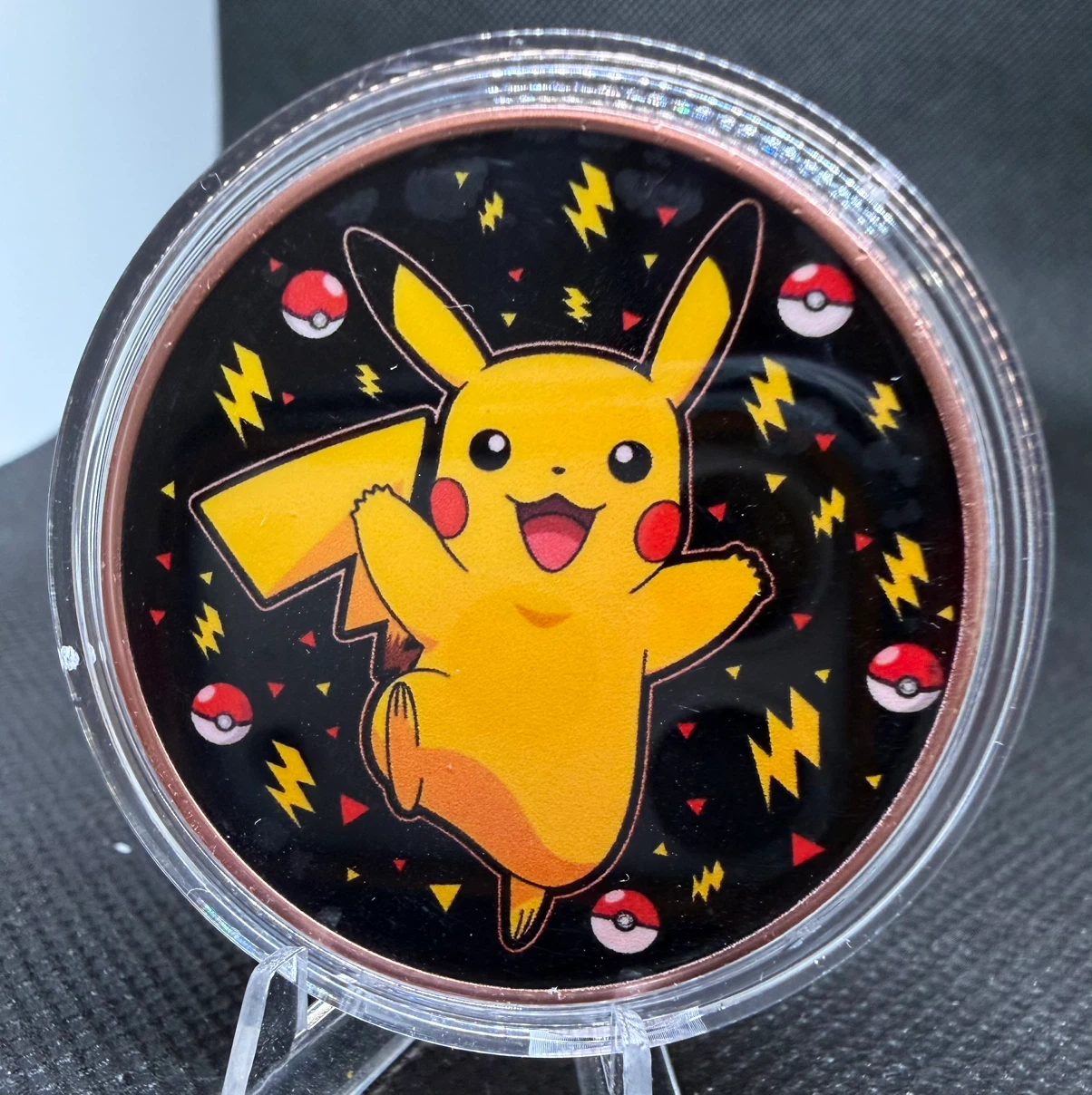 Set of 8 Pokemon copper Coins - photo 2