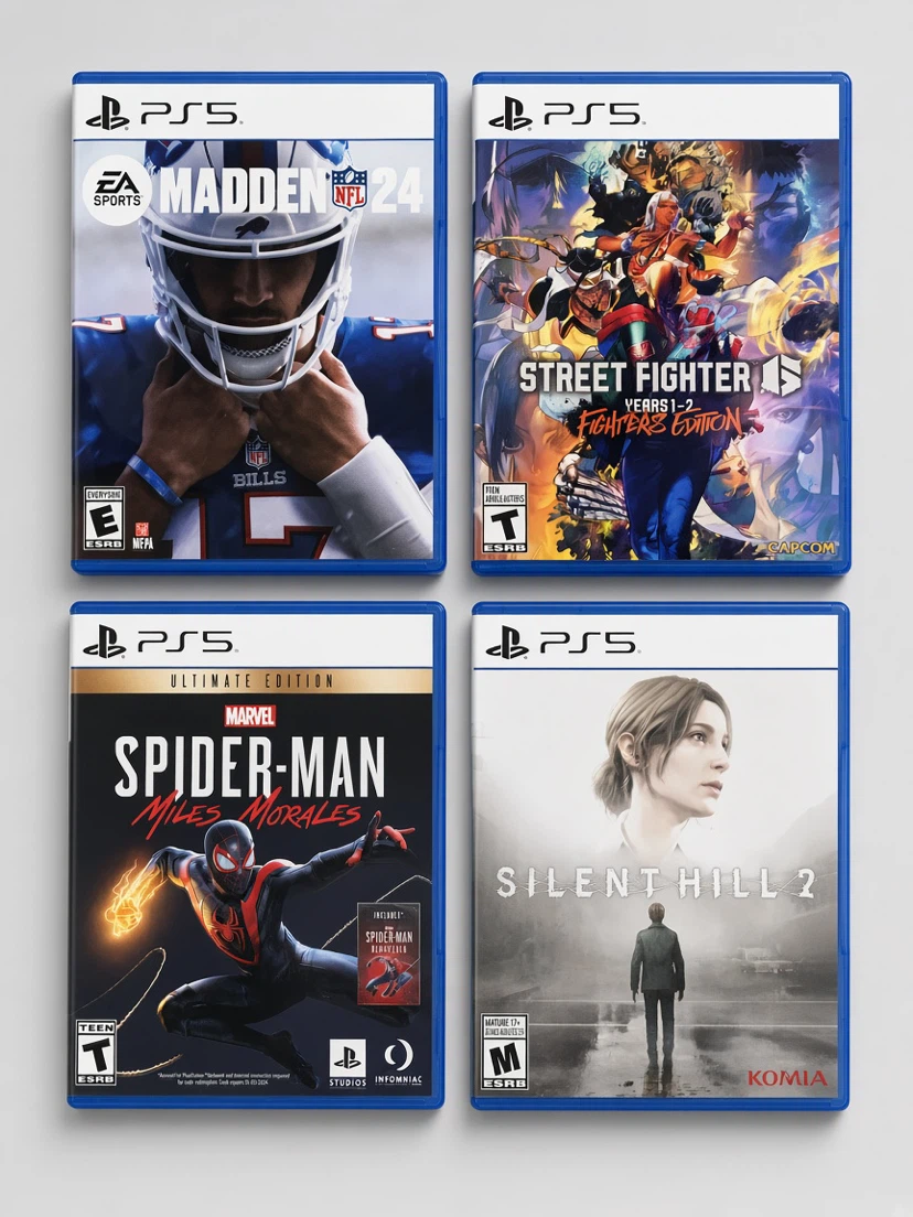 PlayStation 5 Console and 4 Games Trading for Pc - photo 2