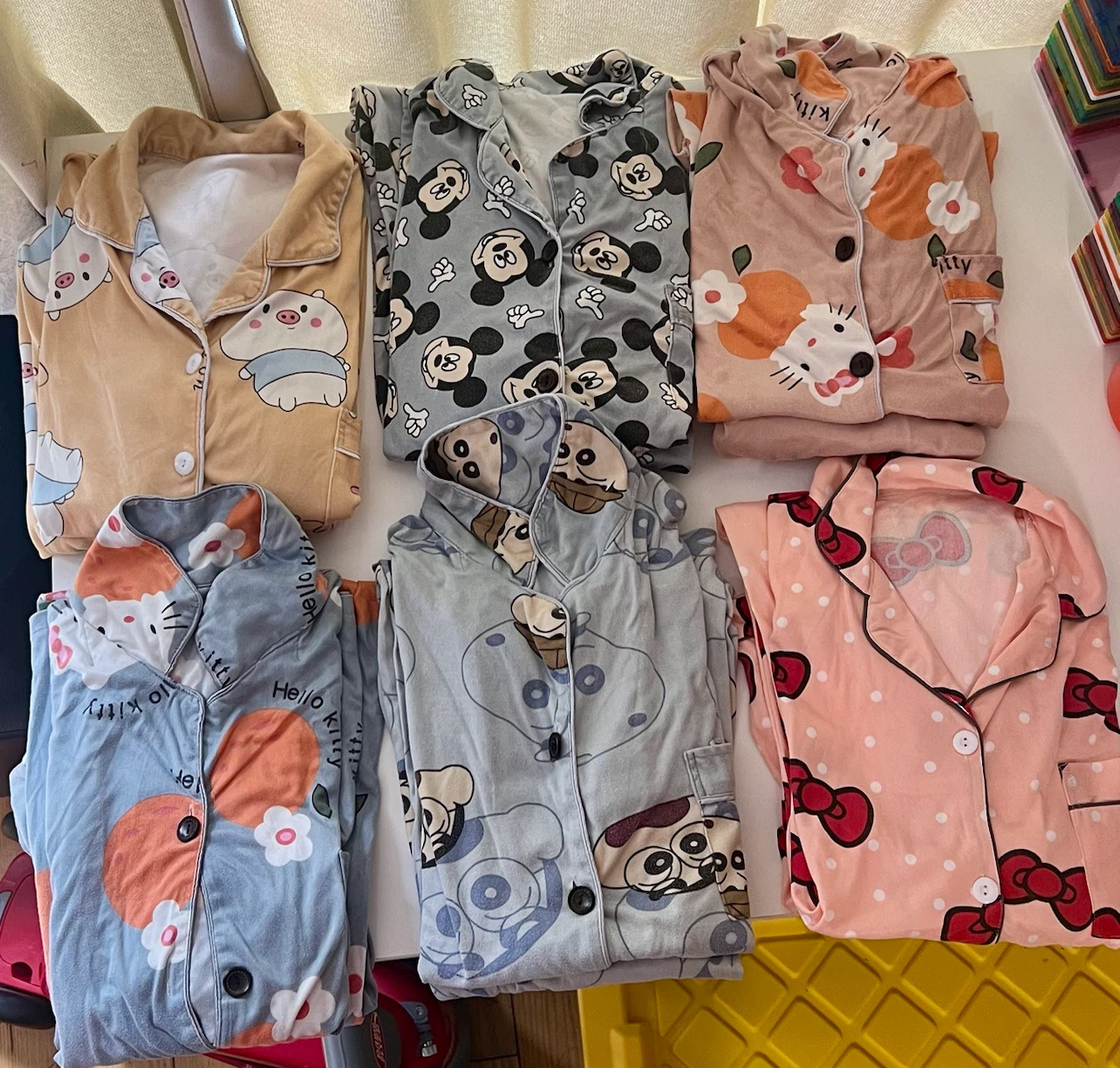 Lot of sleepwear pajama set
