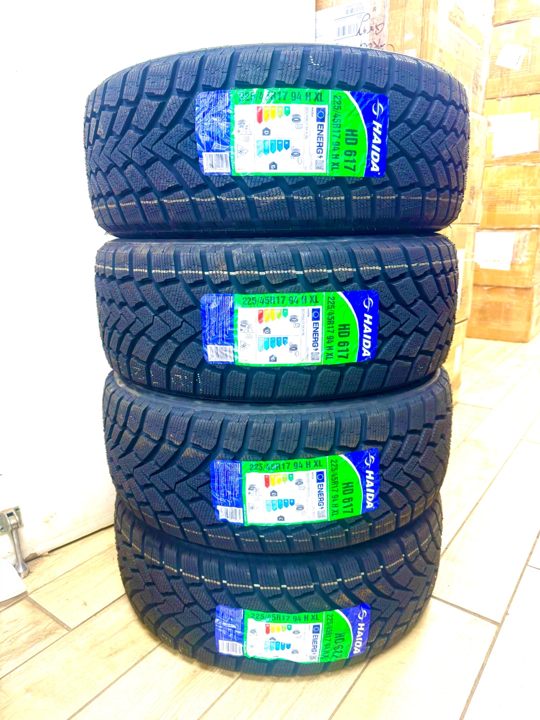 225/45/17 Set of 4 Haida HD 617 Tires - photo 3
