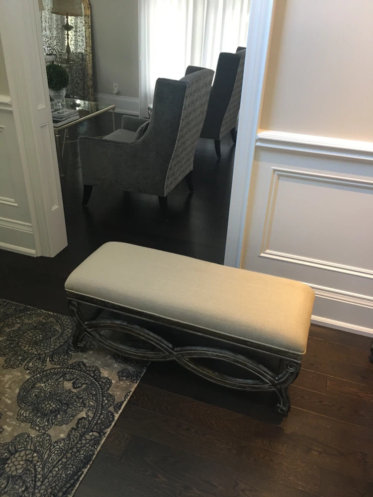 Upholstered Entryway Bench