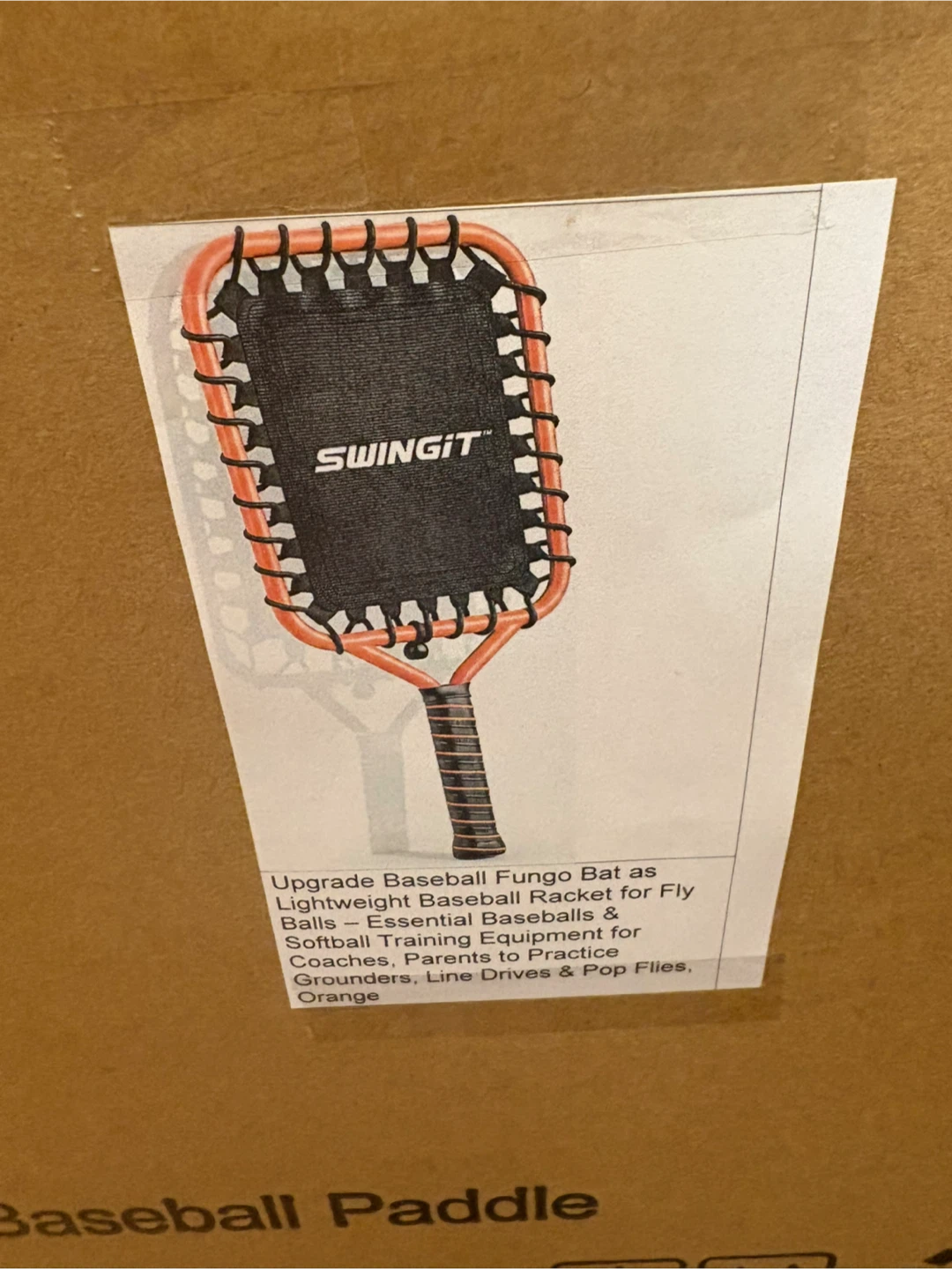 SWINGIT Baseball Paddle Training Equipment