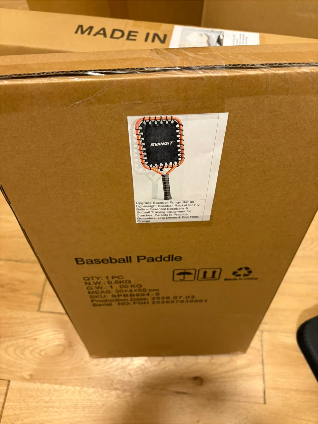 SWINGIT Baseball Paddle Training Equipment - photo 2
