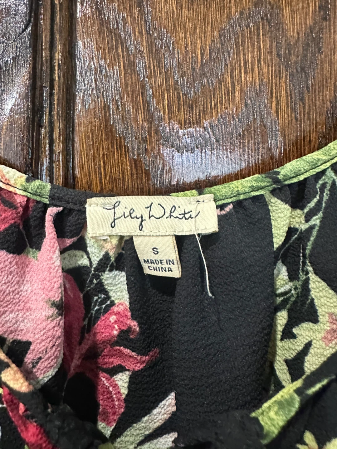 Two Floral Print Cold Shoulder Tops - photo 5