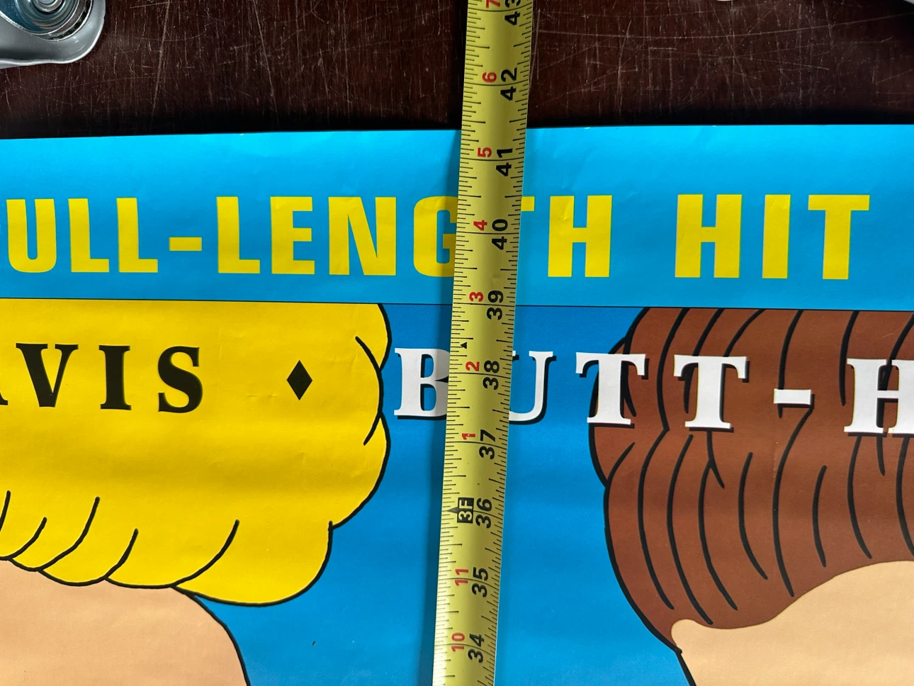 Vintage 1997 Beavis and Butt-Head Do America Promo Banner - photo 2