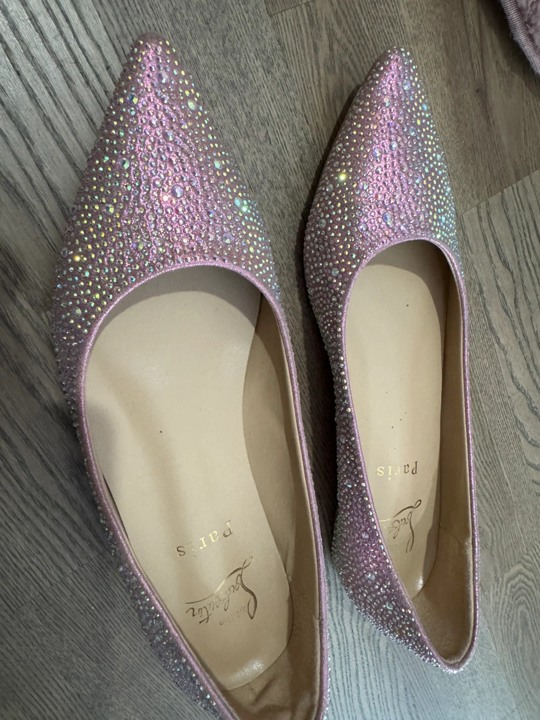 Christian Louboutin Crystal Embellished Flats - photo 3