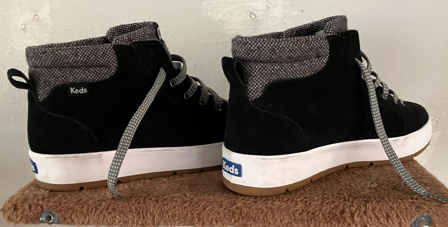 Keds Black High Top Platform Sneakers - photo 5