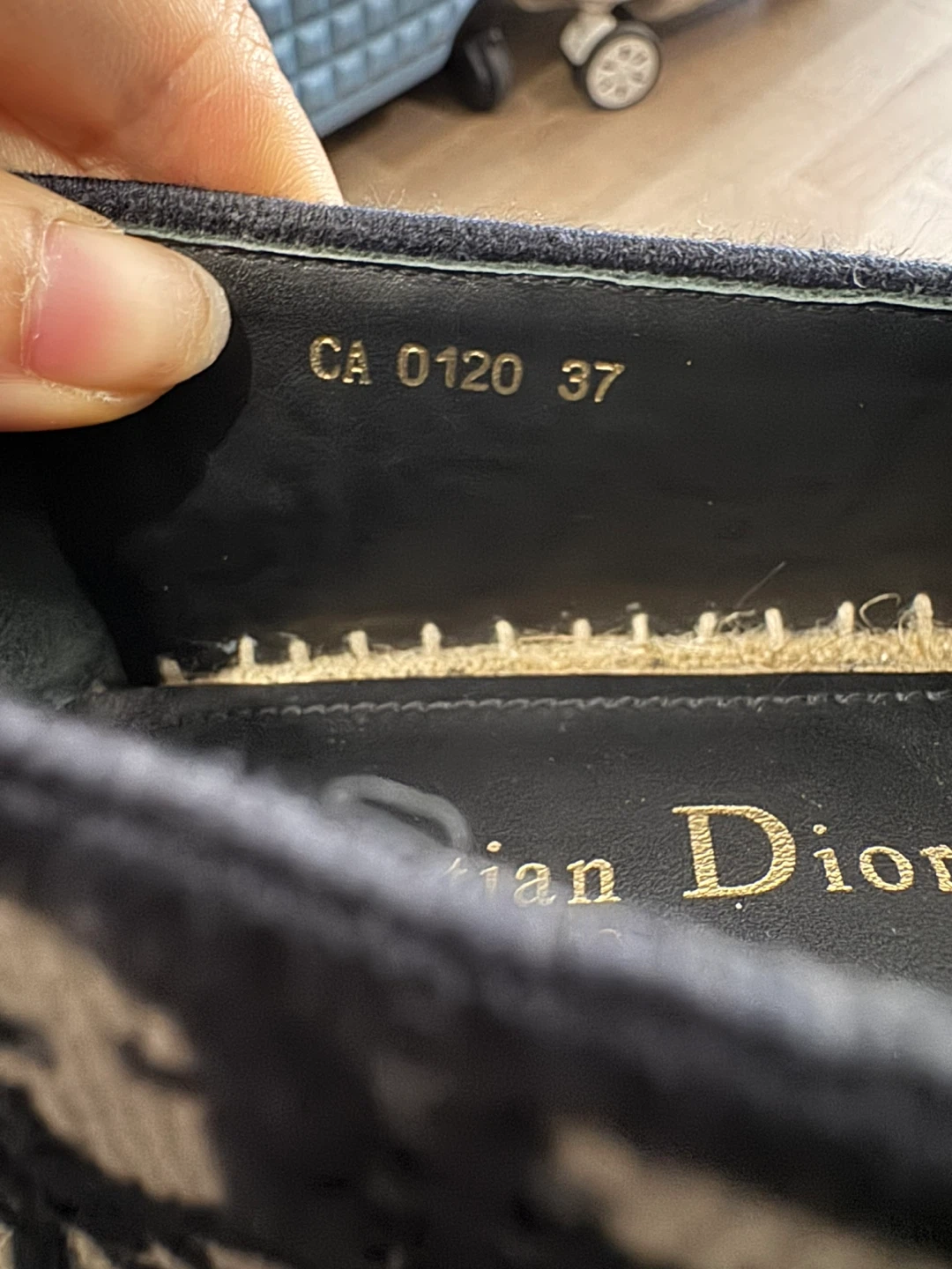 Authentic Christian Dior Oblique Canvas Espadrilles - photo 3