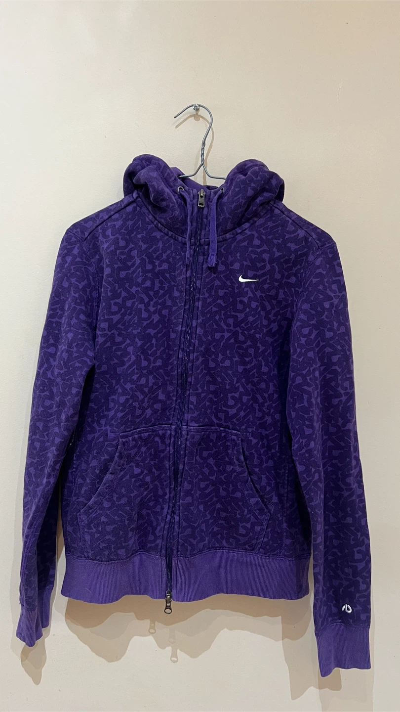 Nike Purple Full-Zip Hoodie