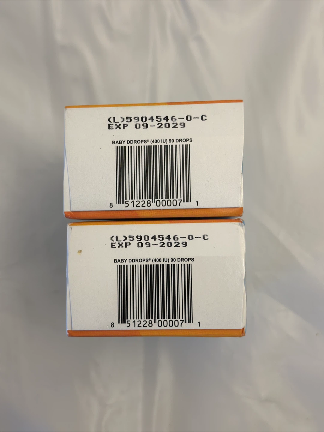 FREE: 2x Brand New Sealed Organic Baby Ddrops Vitamin D3 - photo 2