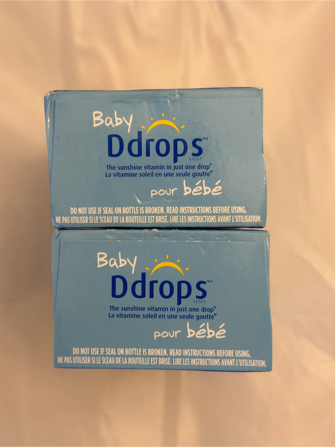 FREE: 2x Brand New Sealed Organic Baby Ddrops Vitamin D3 - photo 3