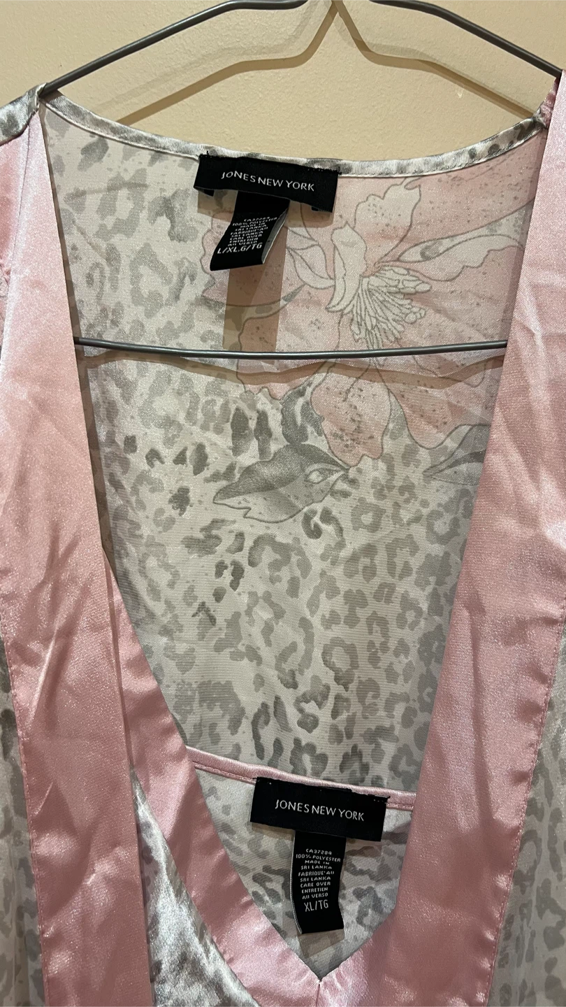 Satin Nightgown and Robe Set - photo 3
