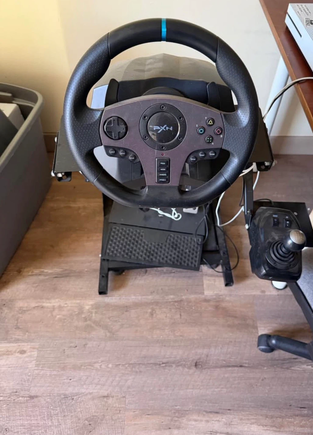 PXN Racing Wheel and Pedal Setup - photo 2