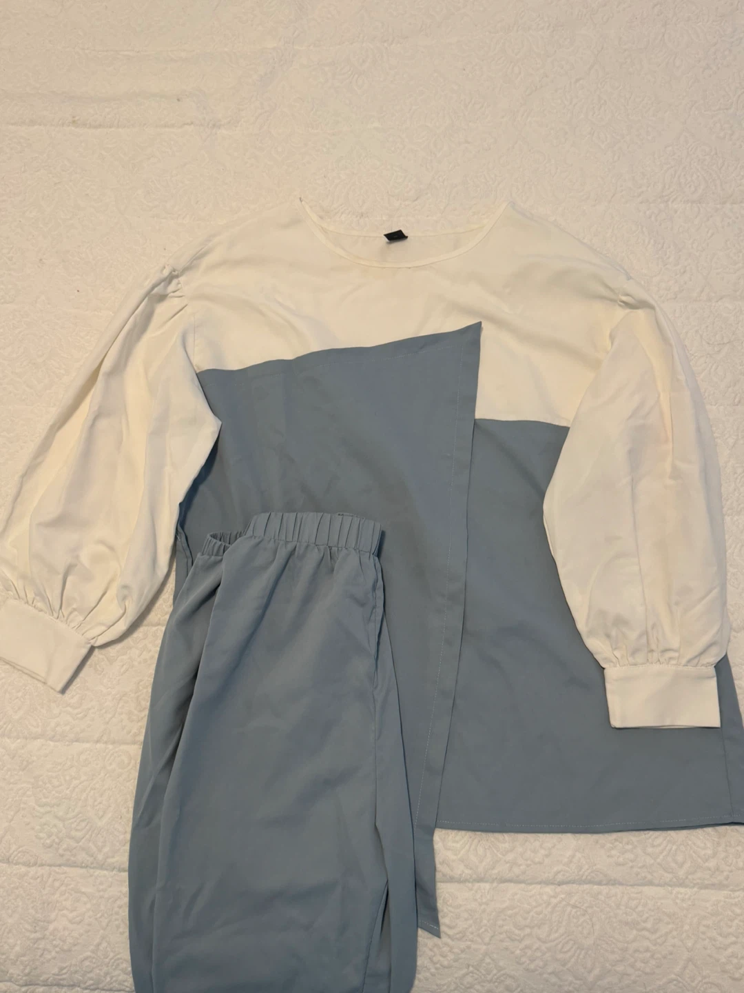 Women's Light Blue Two-Piece Set - photo 4