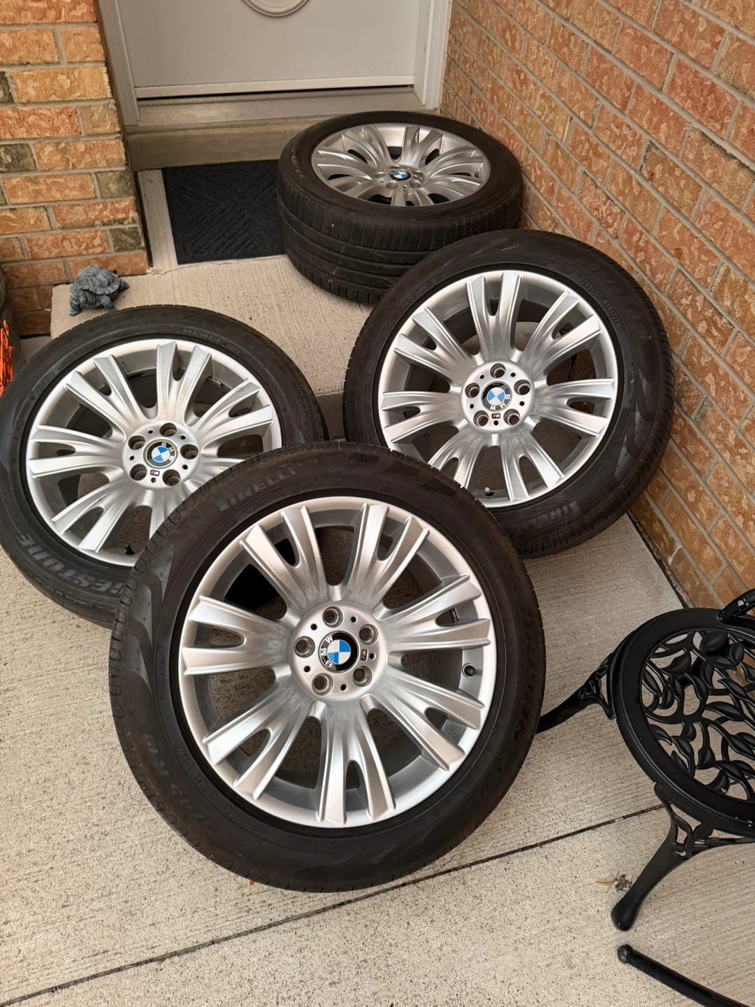 Staggered Borbet BMW 19inch wheels 19x9 19x10 5x120