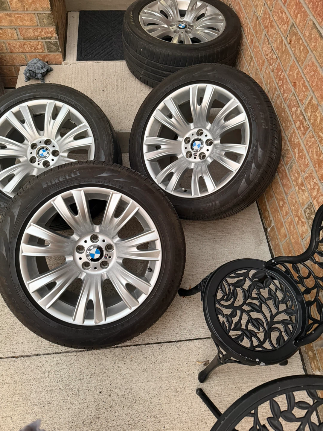 Staggered Borbet BMW 19inch wheels 19x9 19x10 5x120 - photo 4