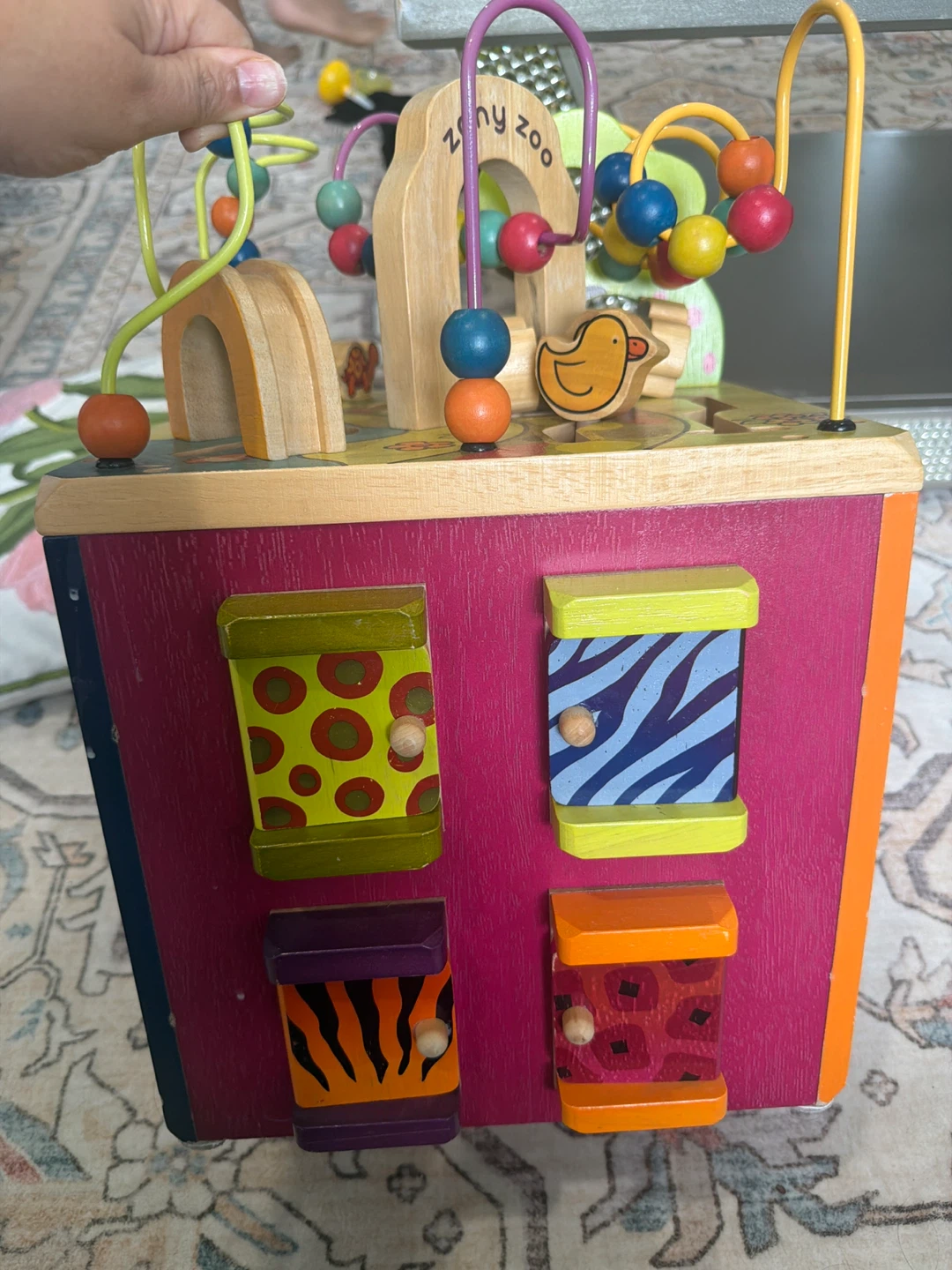 B. Toys Zany Zoo Activity Cube - photo 2