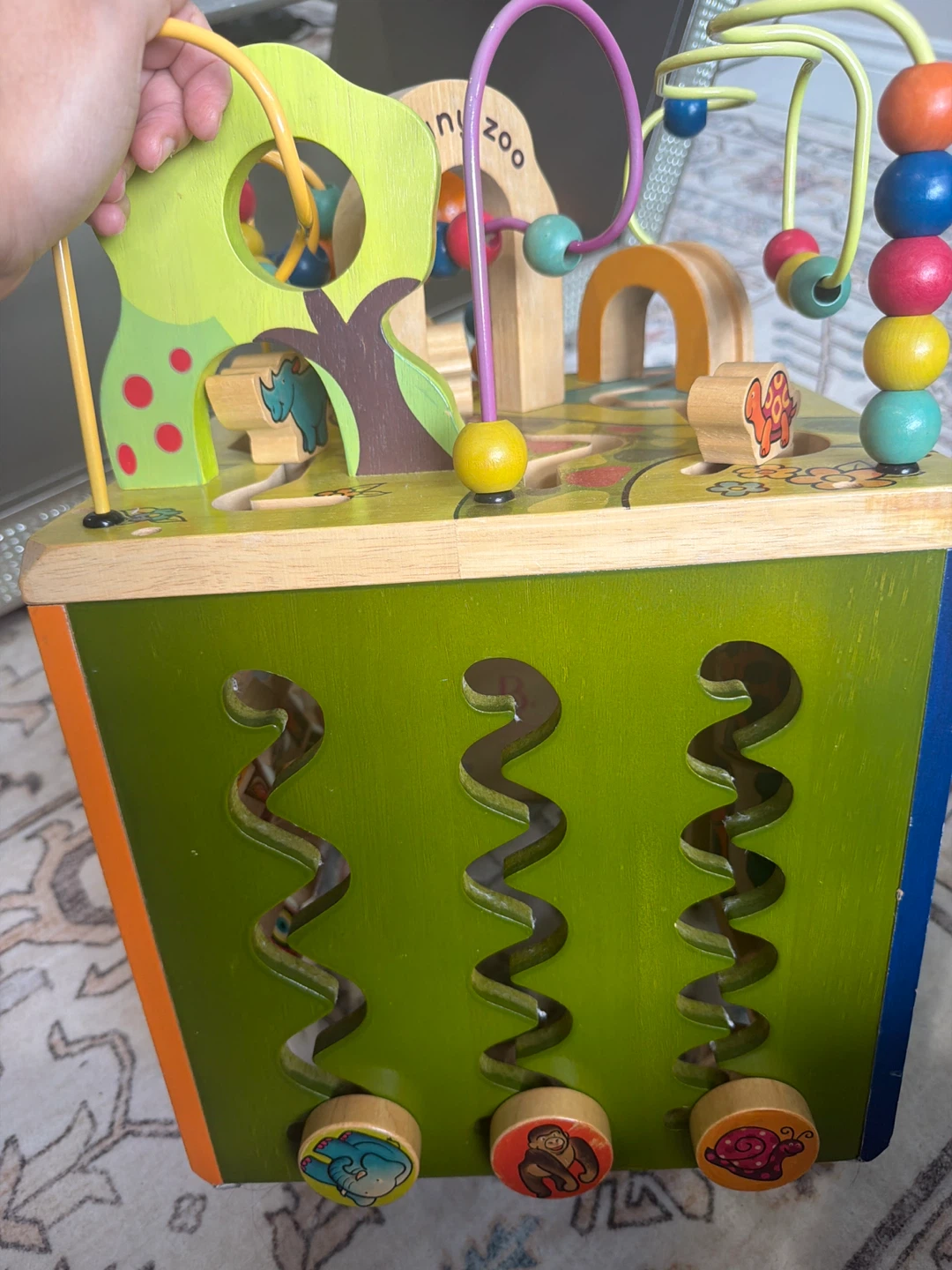 B. Toys Zany Zoo Activity Cube - photo 4