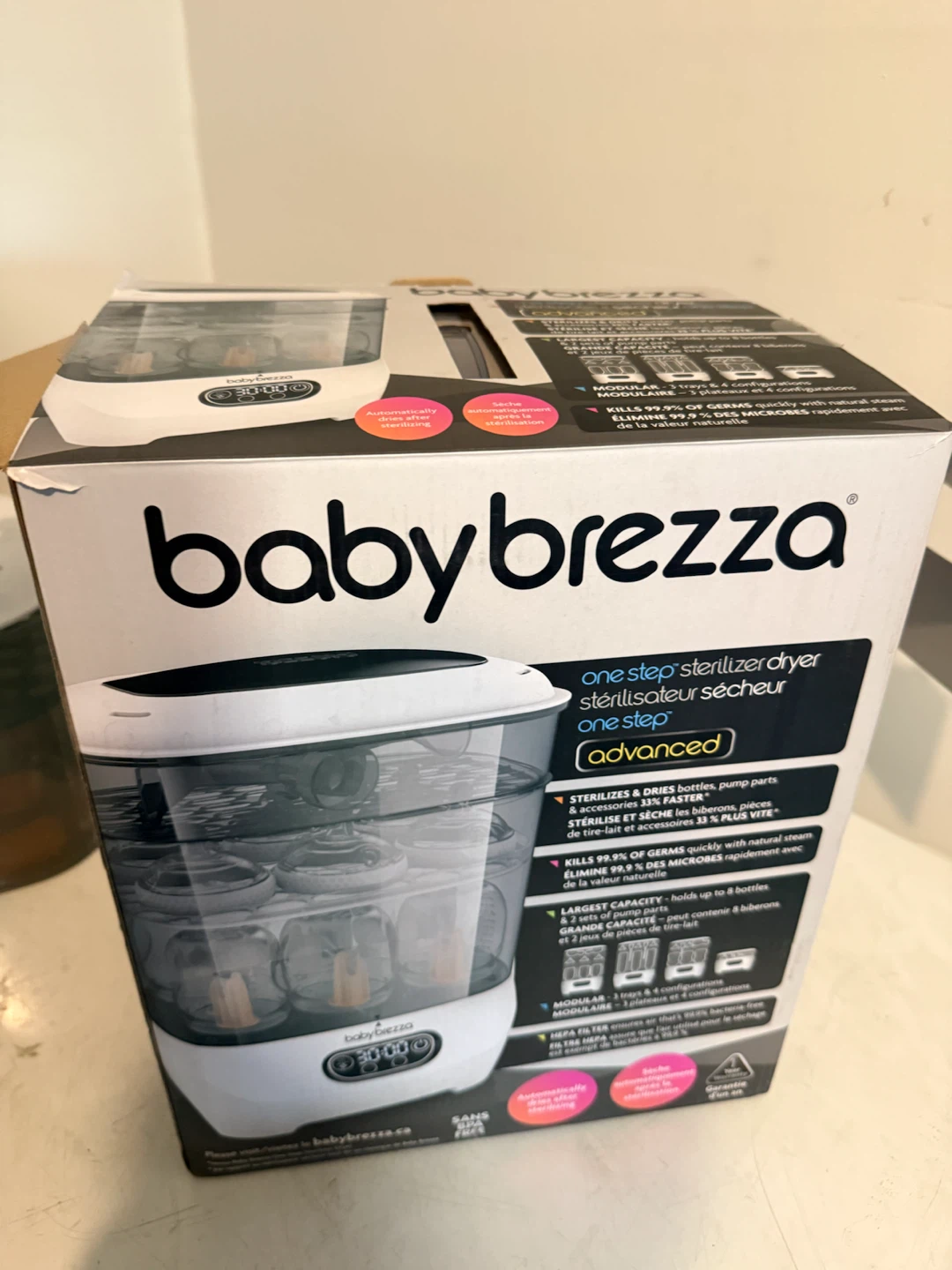 Baby Brezza One Step Sterilizer Dryer Advanced - photo 2