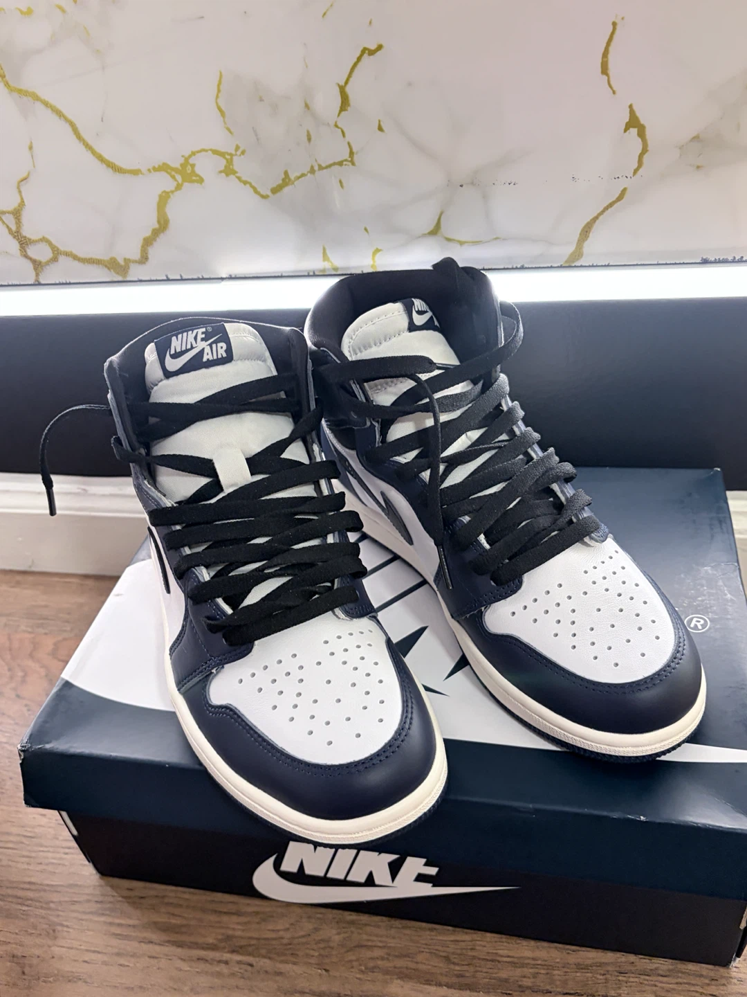 Nike Air Jordan 1 Retro High OG Midnight Navy - photo 5