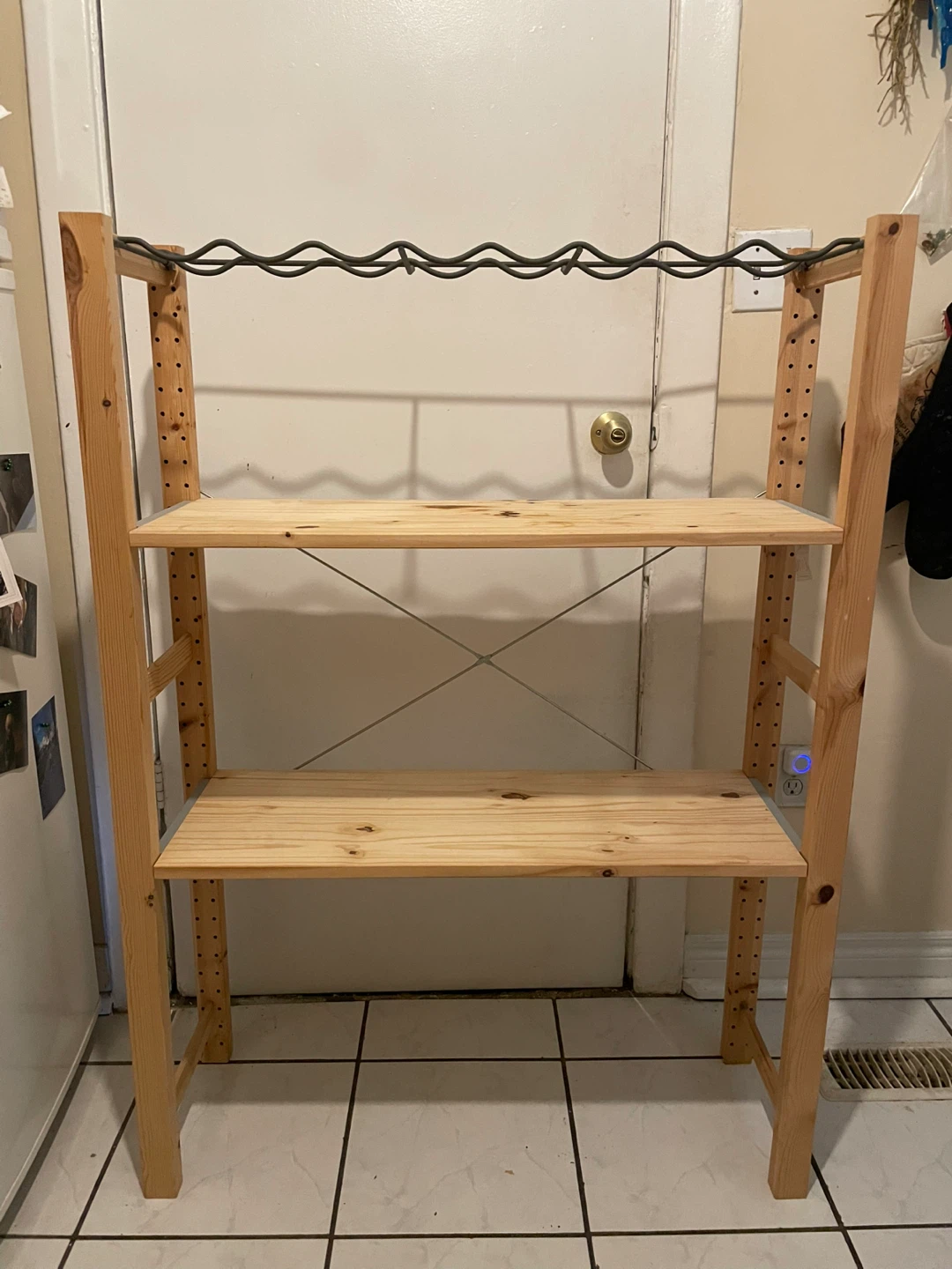 IKEA Ivar Shelving Unit with Wine Rack - photo 2