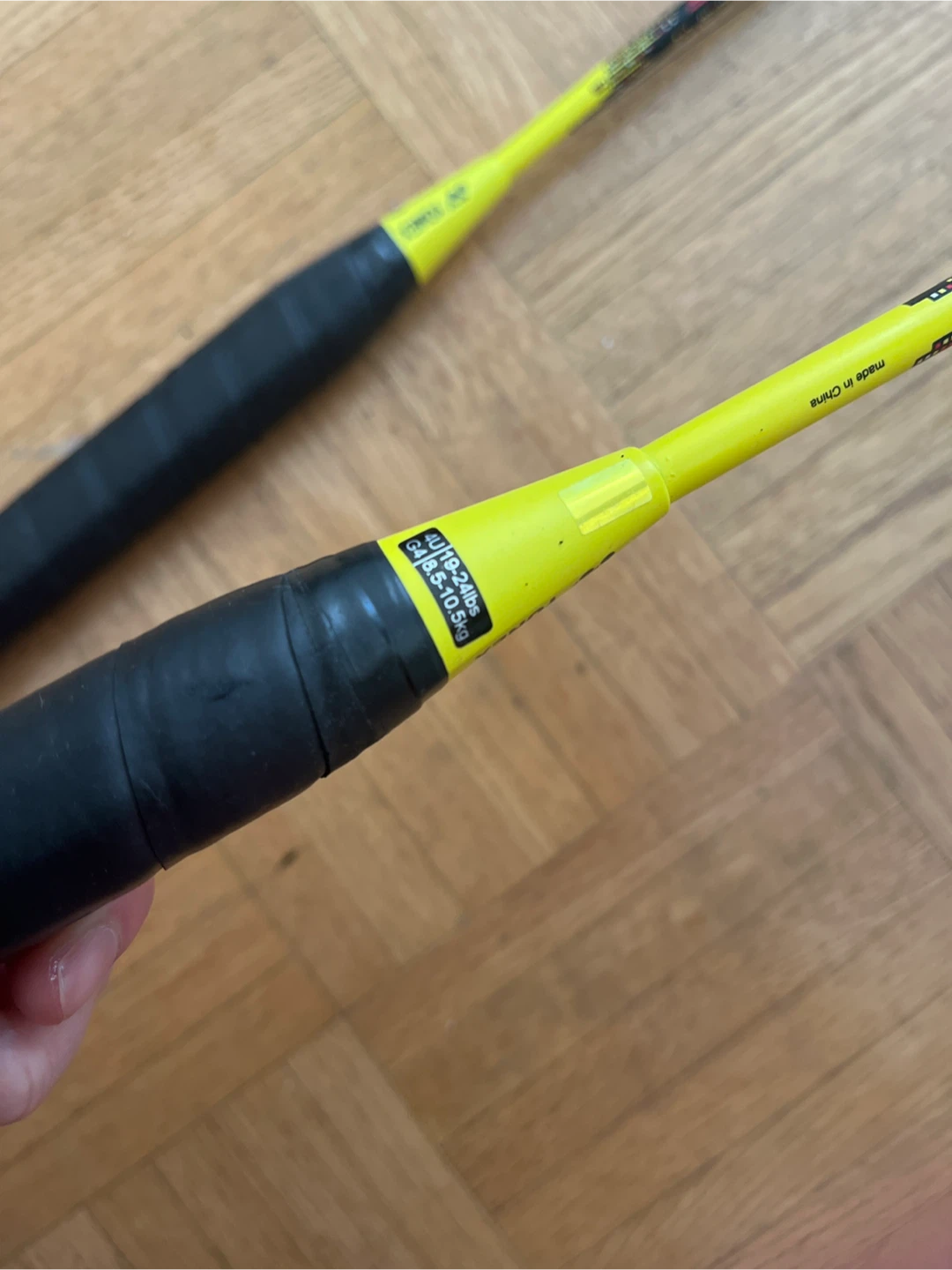 Two Yonex Voltric Lite Badminton Rackets - photo 2