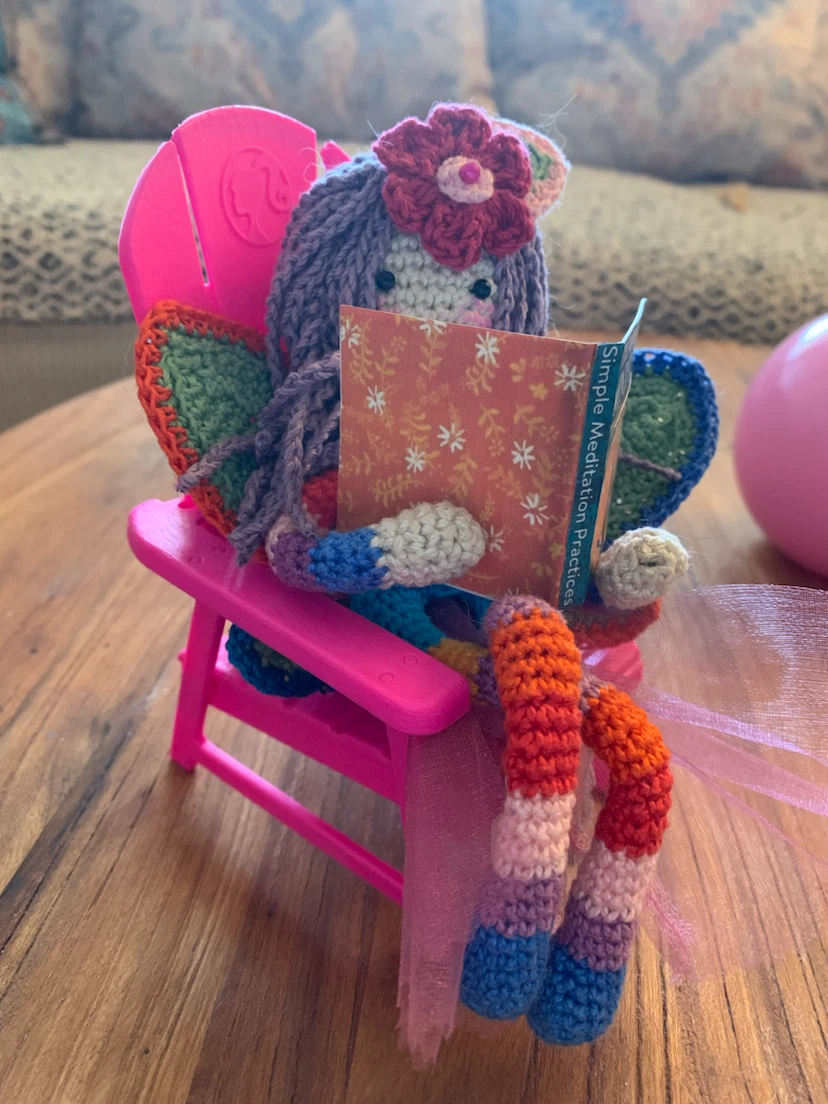 Handmade Crocheted Fairy Doll - photo 4