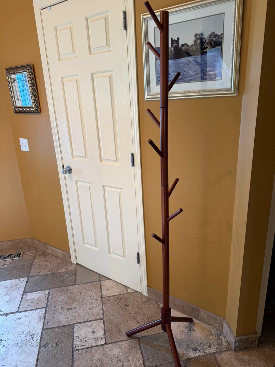 Wooden Coat Rack