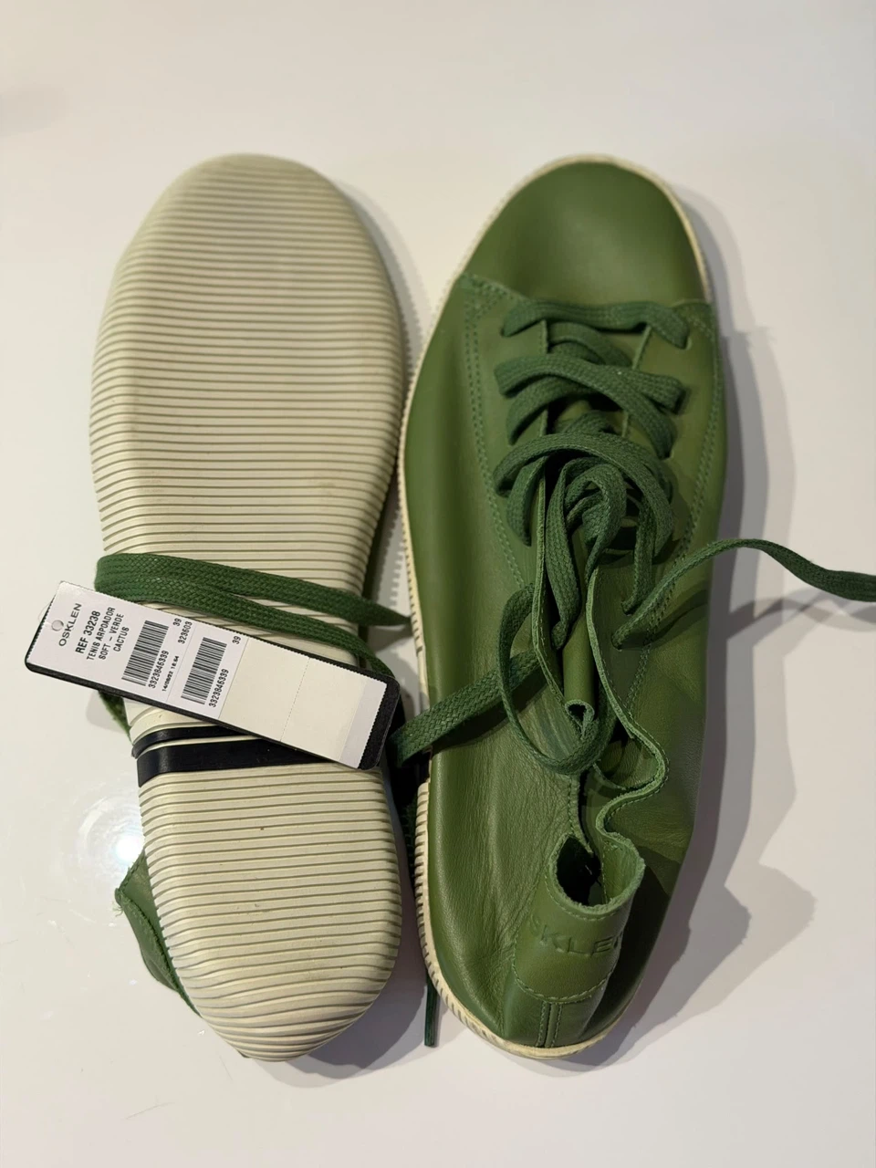 Osklen Tenis Arpoador Soft Green Cactus