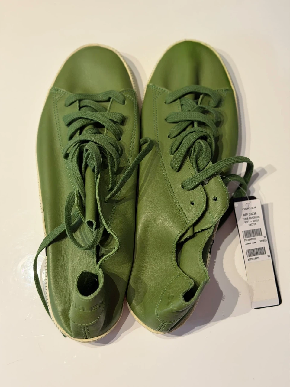Osklen Tenis Arpoador Soft Green Cactus - photo 2