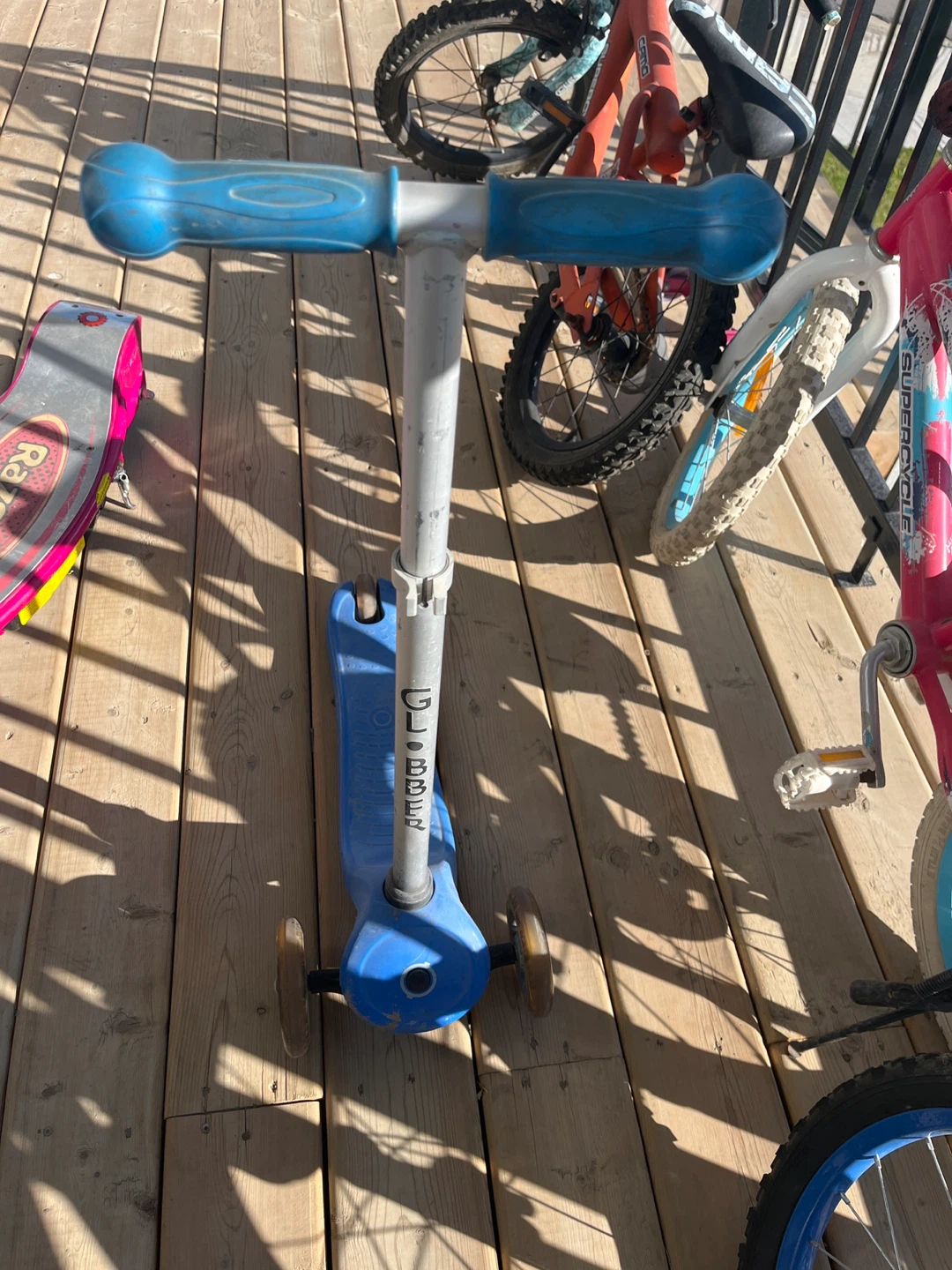 Globber 3-Wheel Scooter - Blue