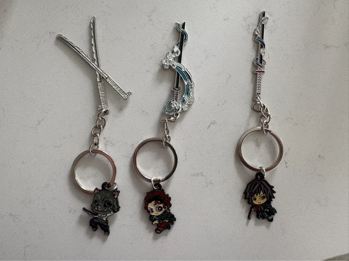 Demon Slayer Keychain Set