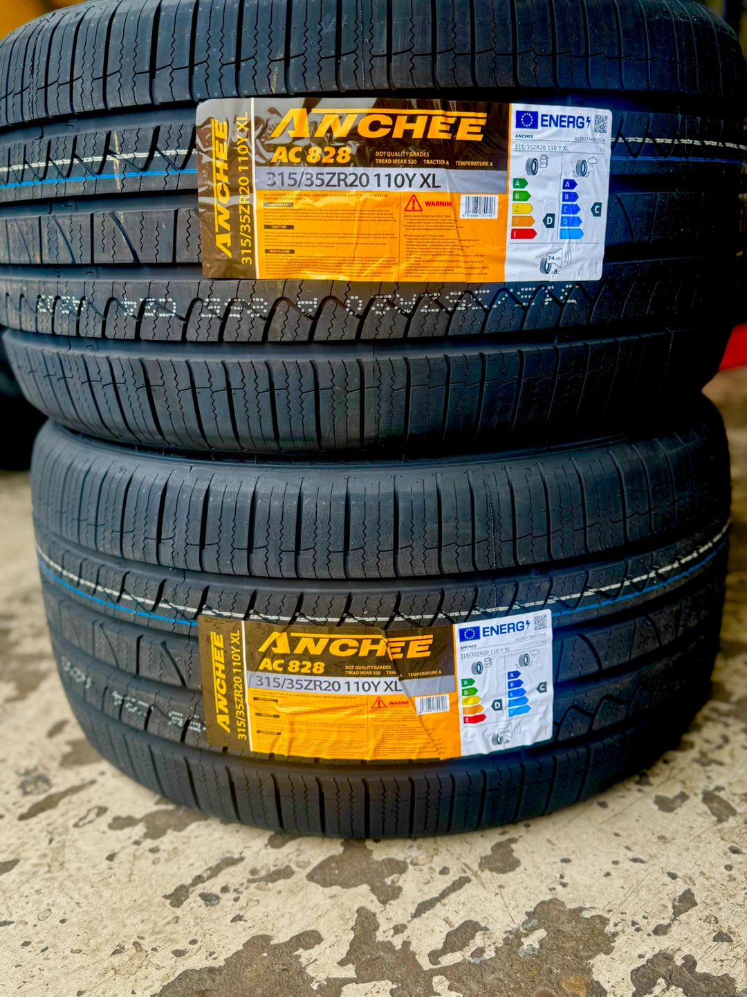 315/35ZR20 110Y XL 2 New Anchee AC 828 Tires - photo 2