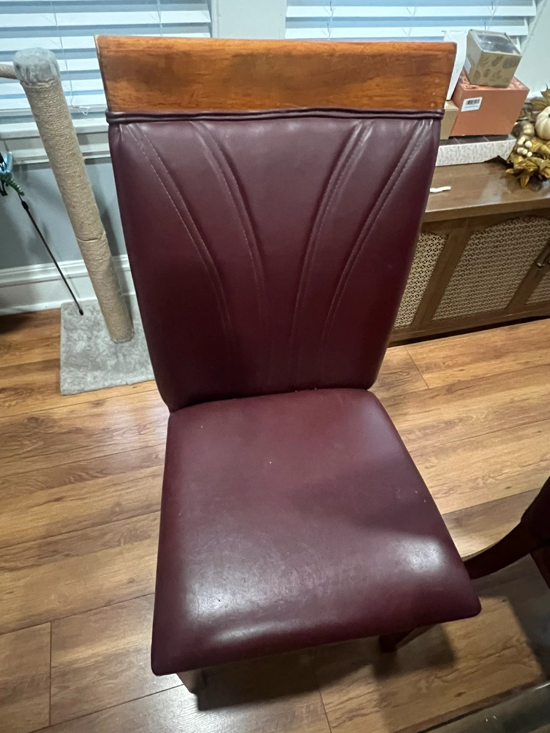 8 chair set with Glass Top Dining table - photo 3